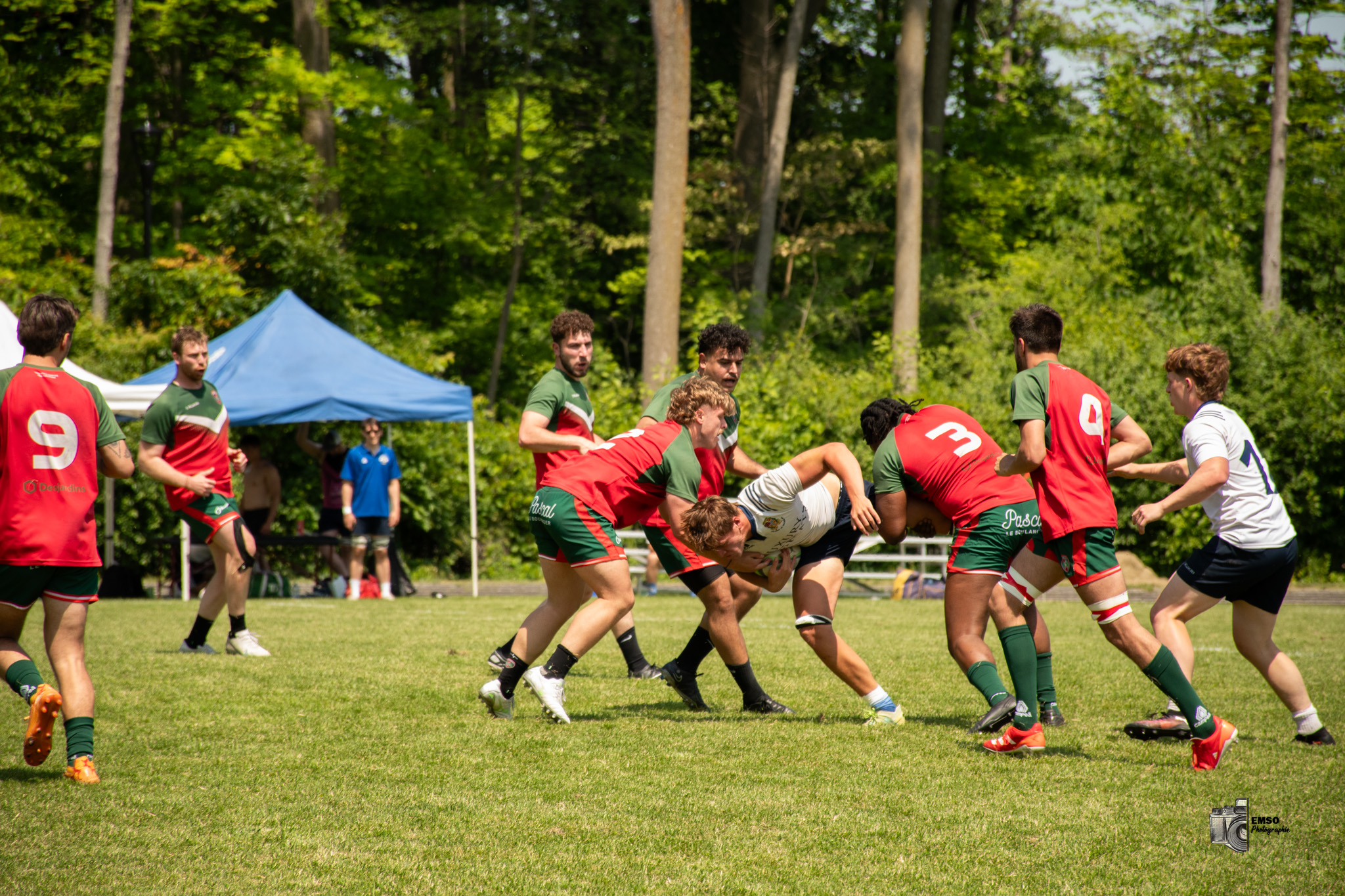  Sainte-Anne-de-Bellevue RFC - Rugby Club de Montréal - Rugby - RQ 2025 - SL R M - Sainte-Anne-de-Bellevue vs Rugby Club de Montréal (#RQ25SLMRSAR66) Photo by: emso photo | Siuxy Sports 2025-06-14