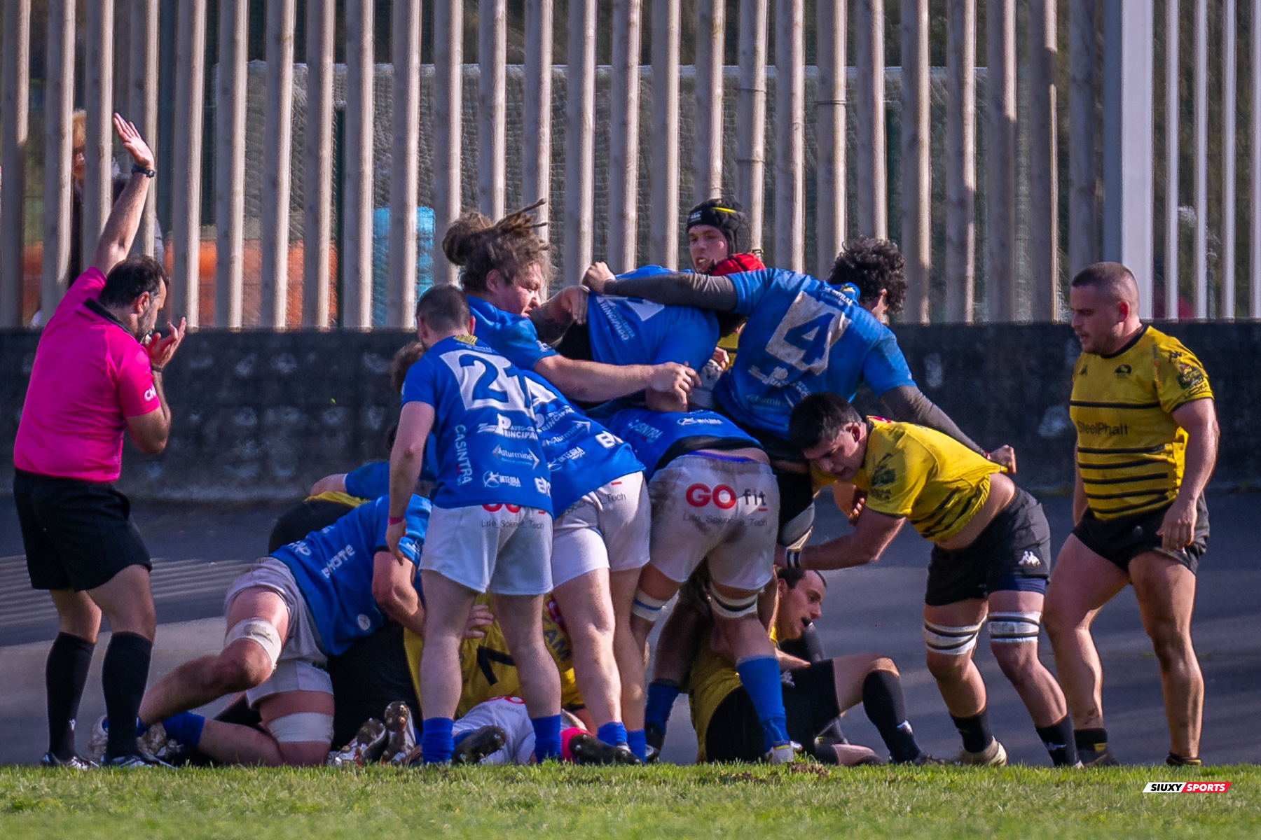 Getxo Artea Rugby Taldea - Real Oviedo Rugby - Rugby - FER 2025 - DHB - Getxo RT (43) vs (19) Oviedo (#FER25DHBGRTOVI03) Photo by: Fredy Monfoto | Siuxy Sports 2025-03-29