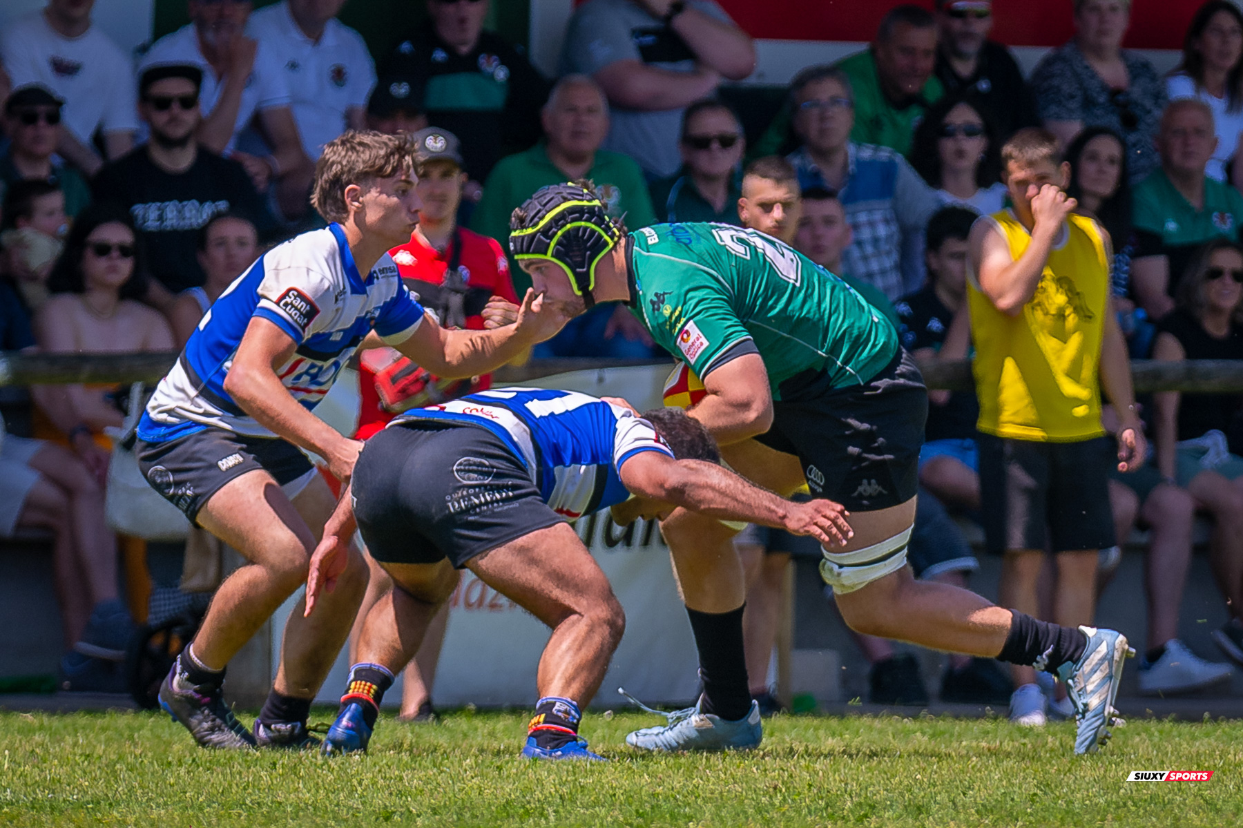  Gernika Rugby Taldea - Club de Rugby Sant Cugat - Rugby - FER 2025 - Sémi Final Ascenso - Gernika (24) vs (11) Sant Cugat (#FER25SFAGRTCRSC) Photo by: Fredy Monfoto | Siuxy Sports 2025-05-18