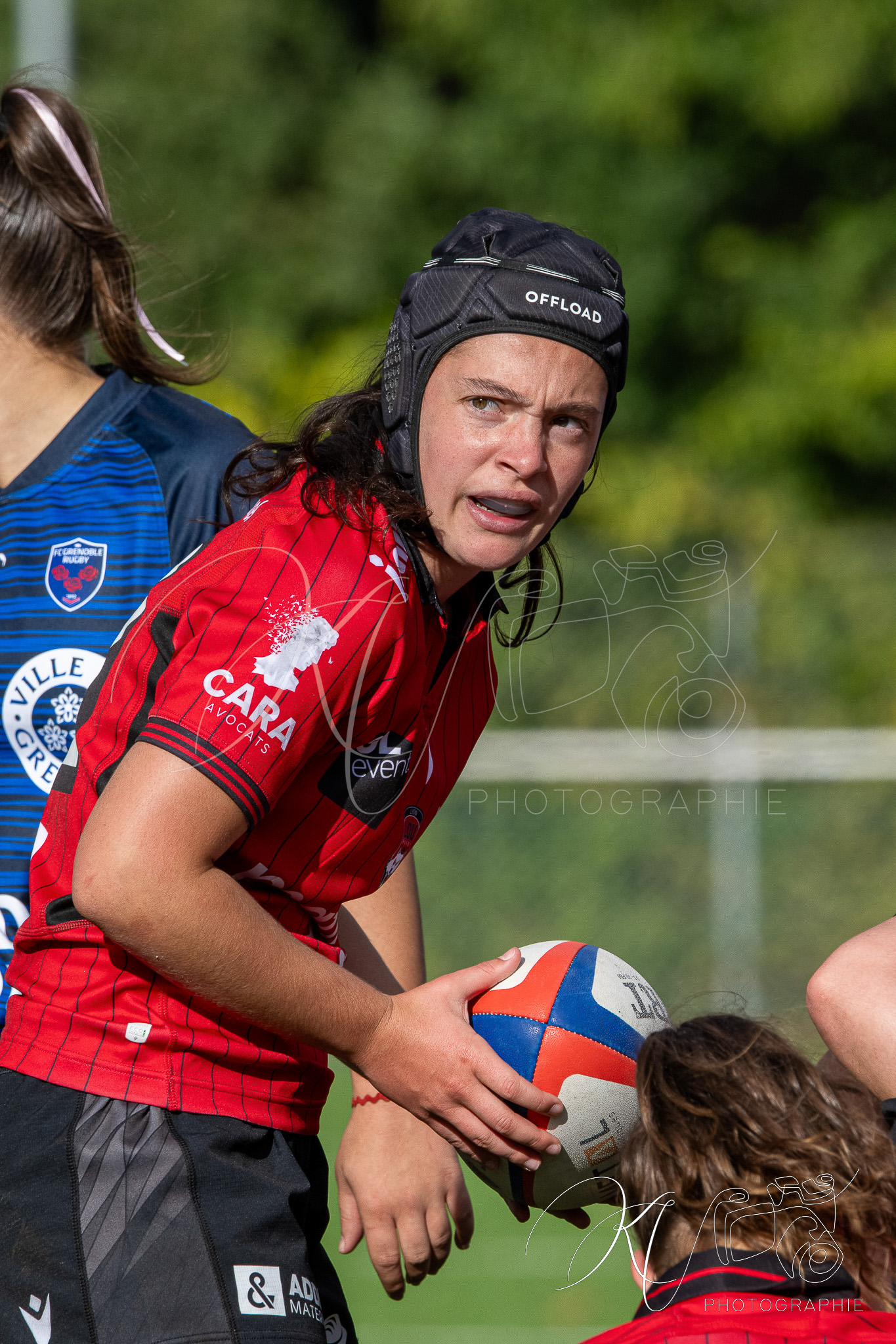  FC Grenoble Rugby - Lyon Olympique Universitaire - Rugby - FFR 2025 - Reserve Élite F - FC Grenoble vs Lyon Olympique Universitaire (#FFR25REFGL10) Photo by: Karine Valentin | Siuxy Sports 2025-10-05