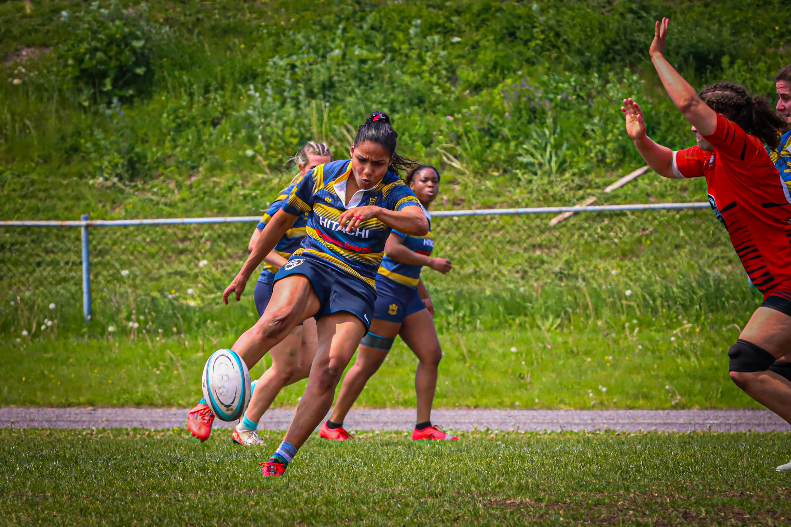  Club de Rugby de Québec - Town of Mount Royal RFC - Rugby - RQ 2025 - SL F - Club de Rugby de Québec (54) vs (12) TMR (#RQ25SLFQCTMR6) Photo by: Photo Mayarts | Siuxy Sports 2025-06-07
