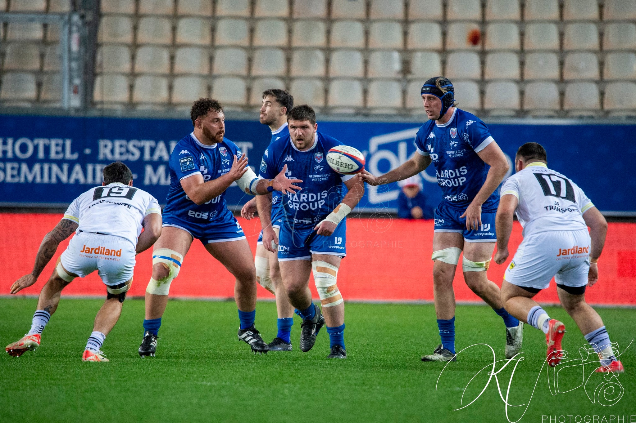  FC Grenoble Rugby - Stade Montois - Rugby - FFR 2025 - Pro D2 - FC Grenoble Rugby (47) vs (26) Stade Montois (#PD225PD2FCGSM04) Photo by: Karine Valentin | Siuxy Sports 2025-04-04