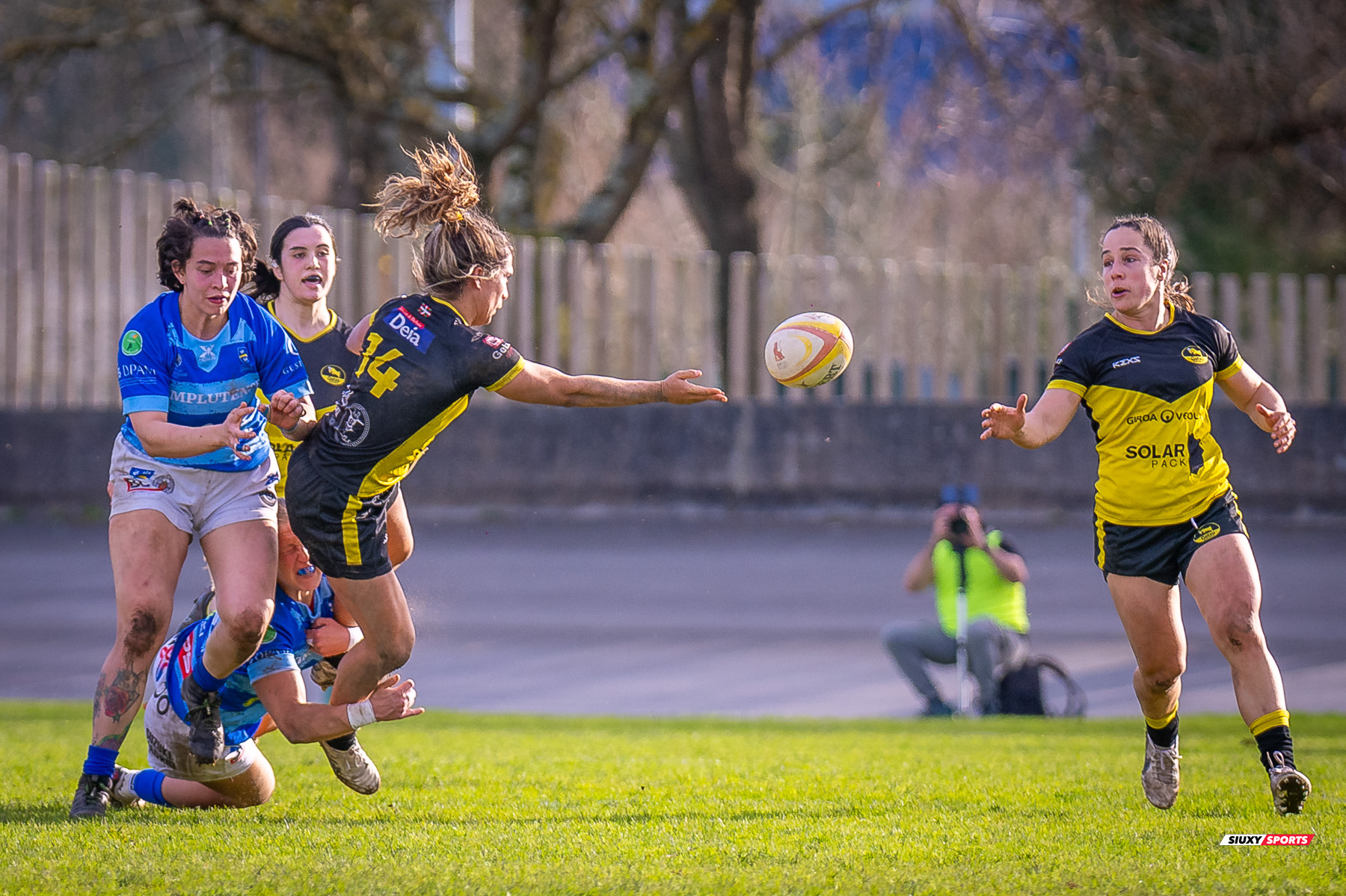  Getxo Artea Rugby Taldea - Club de Rugby Cisneros - Rugby - FER 2025 - LIGA IBERDROLA - GETXO NESKAK (39) vs (10) Cisneros (#FER25LIGNCI02) Photo by: Fredy Monfoto | Siuxy Sports 2025-02-15