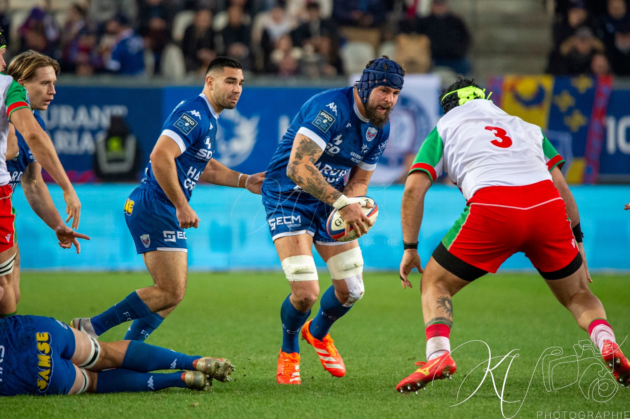  FC Grenoble Rugby - Biarritz - Rugby - FFR 2025 - Pro D2 - FC Grenoble Rugby (33) vs (17) Biarritz (#PD225PD2FCGBIA01) Photo by: Karine Valentin | Siuxy Sports 2025-01-24