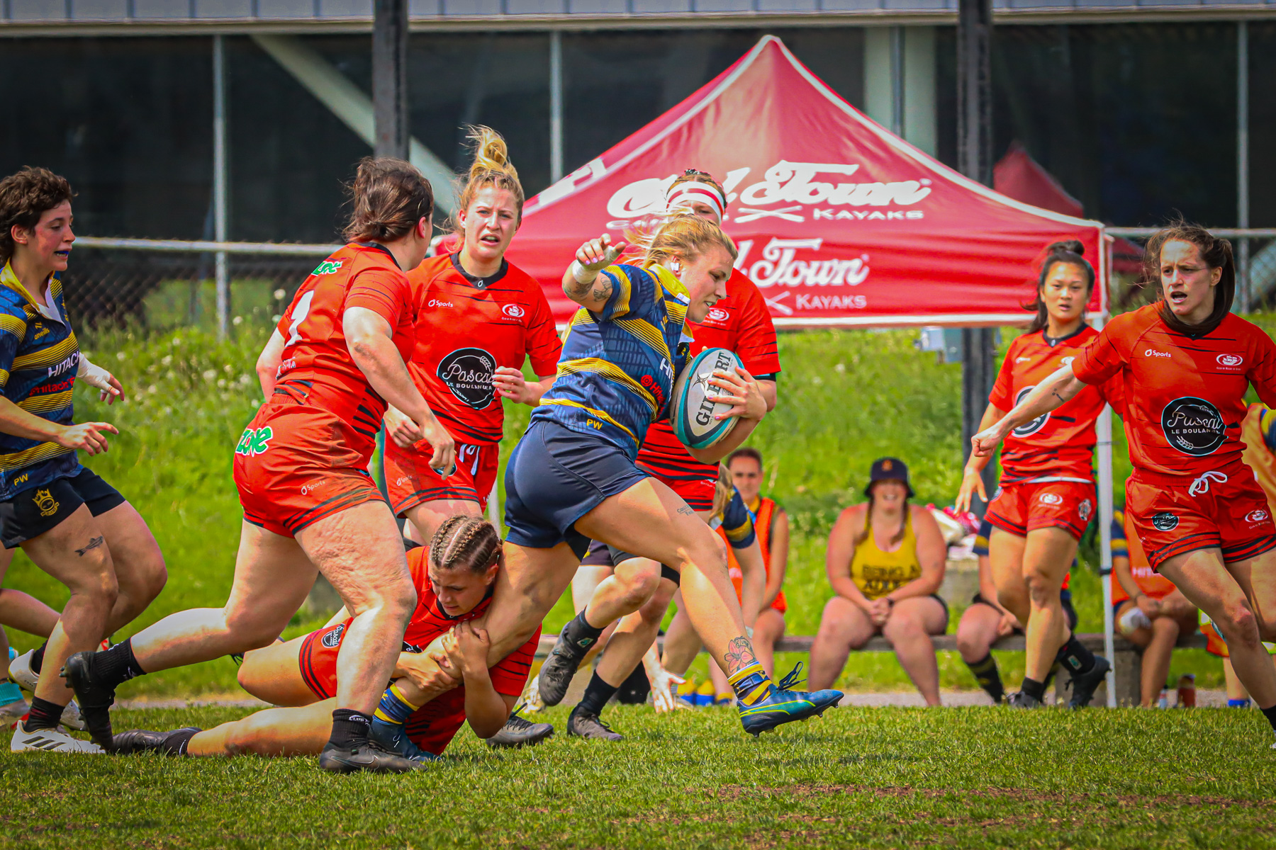  Club de Rugby de Québec - Town of Mount Royal RFC - Rugby - RQ 2025 - SL F - Club de Rugby de Québec (54) vs (12) TMR (#RQ25SLFQCTMR6) Photo by: Photo Mayarts | Siuxy Sports 2025-06-07