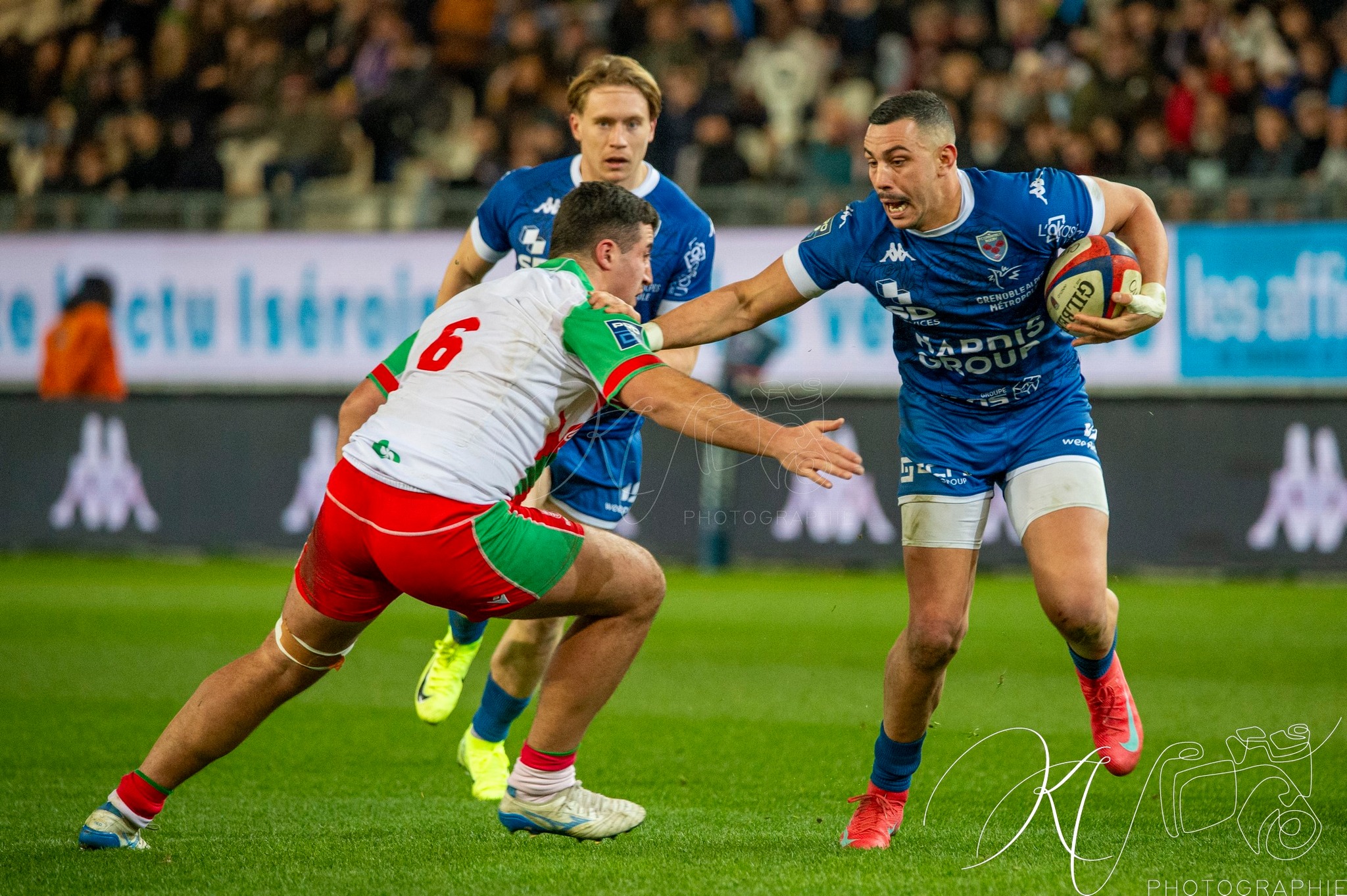  FC Grenoble Rugby - Biarritz - Rugby - FFR 2025 - Pro D2 - FC Grenoble Rugby (33) vs (17) Biarritz (#PD225PD2FCGBIA01) Photo by: Karine Valentin | Siuxy Sports 2025-01-24