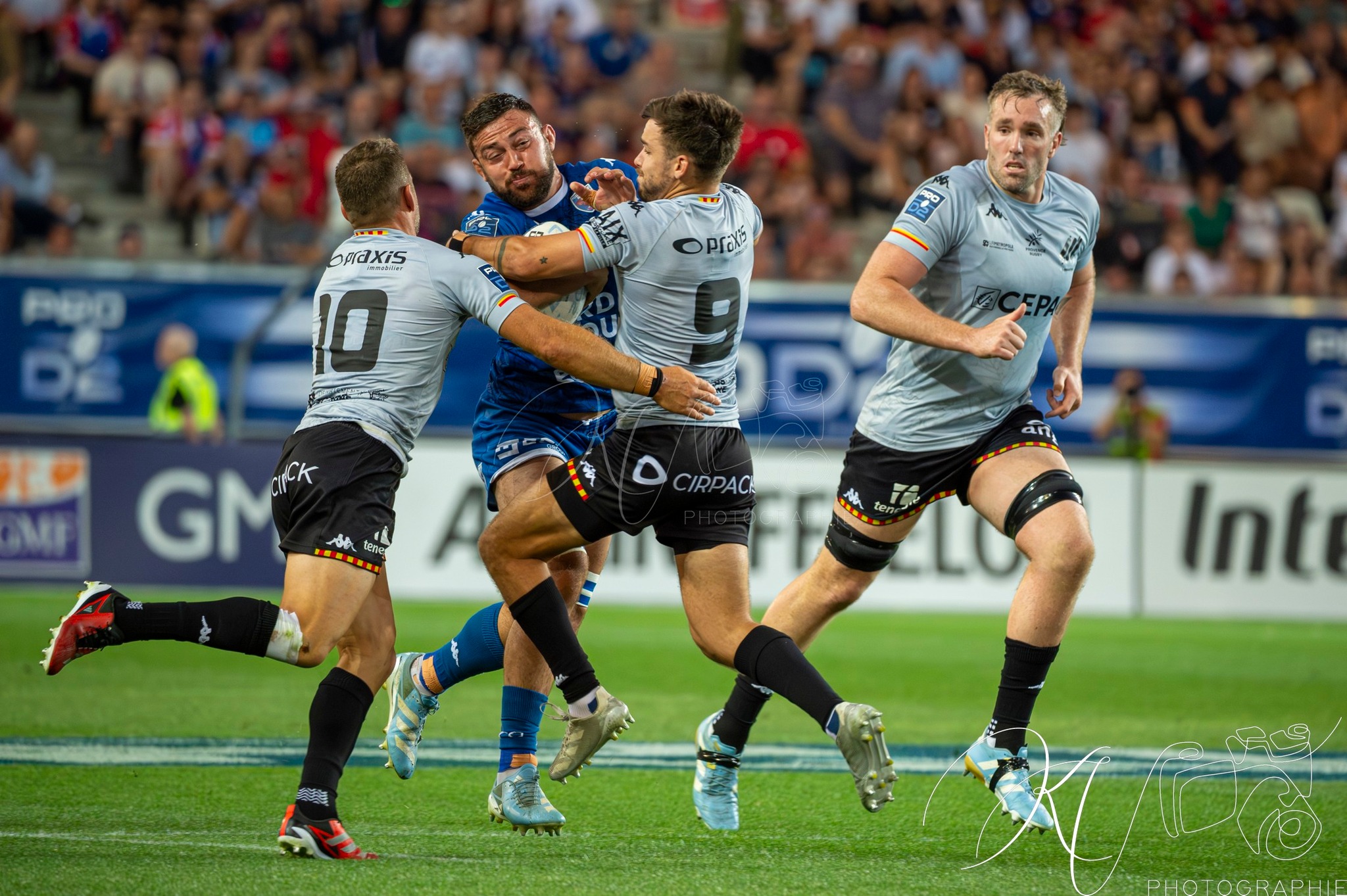  FC Grenoble Rugby - Provence - Rugby - FFR 2025 - PRO D2 -  1/2 Finale - Grenoble (38) vs (17) Provence (#PD225PD2GRPR5) Photo by: Karine Valentin | Siuxy Sports 2025-05-29