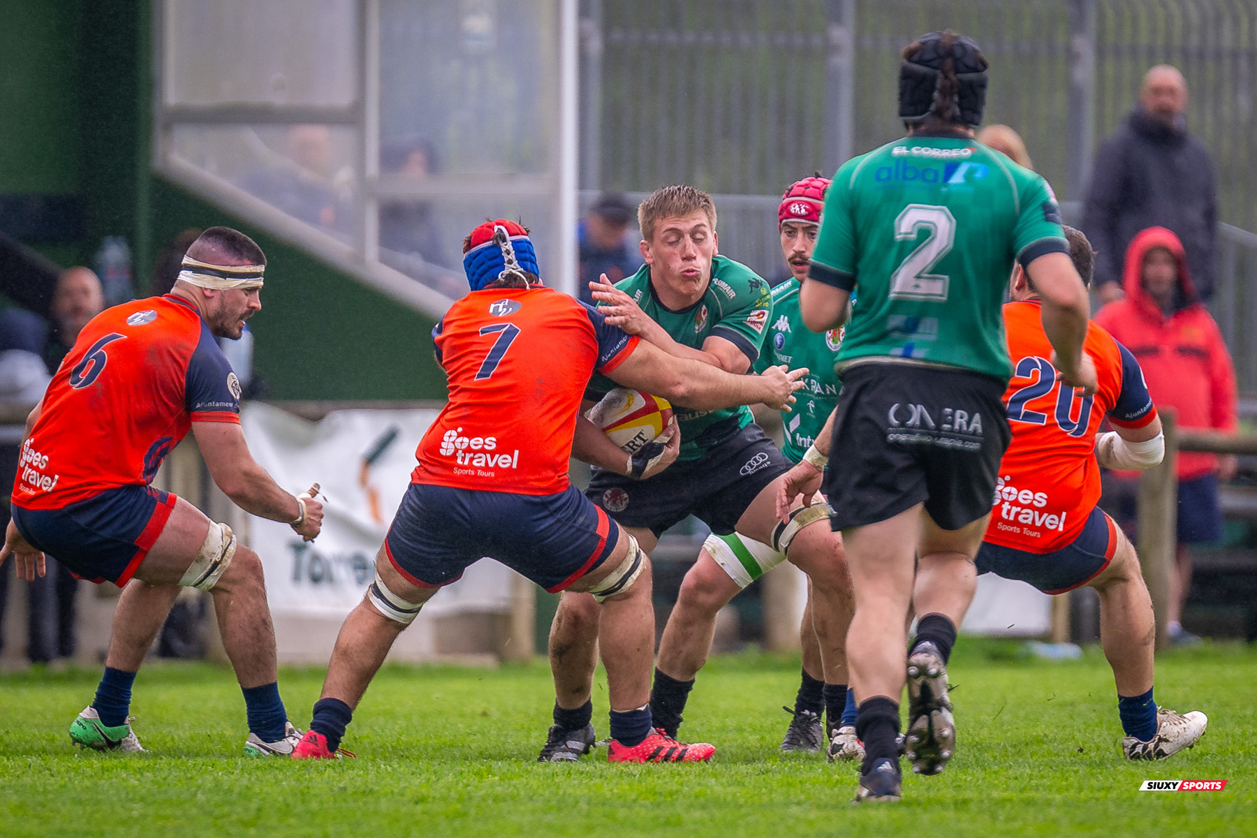  Gernika Rugby Taldea - Rugby Club L'Hospitalet - Rugby - FER 2025 - DHB - Gernika RT (52) vs (7) RC L'Hospitalet (#FER25DHBGERHOS04) Photo by: Fredy Monfoto | Siuxy Sports 2025-04-13