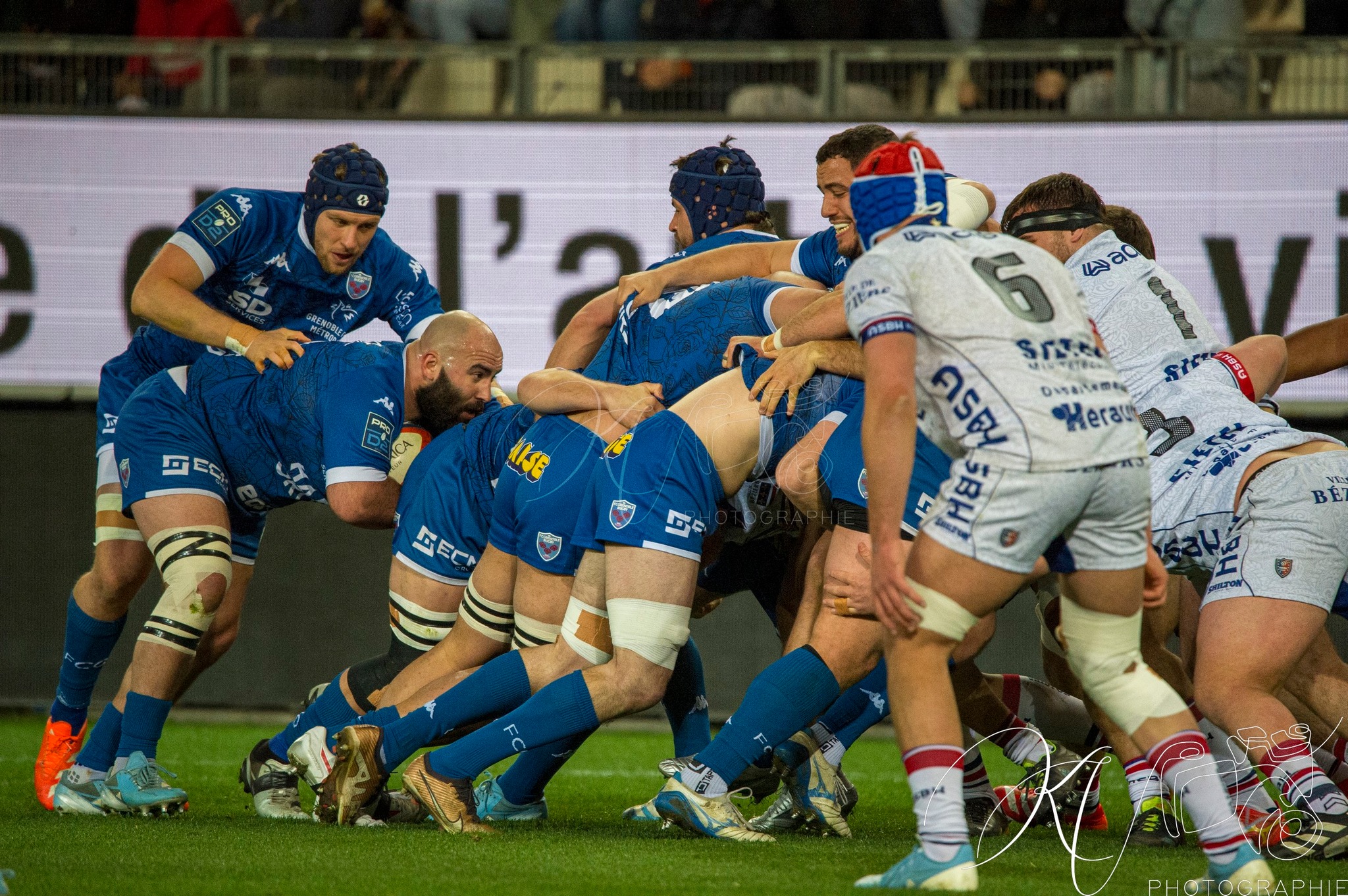  FC Grenoble Rugby - AS Béziers Hérault - Rugby - FFR 2025 - Pro D2 - FC Grenoble (45) vs (14) AS Béziers (#PD225PD2FCGBEZ02) Photo by: Karine Valentin | Siuxy Sports 2025-02-28