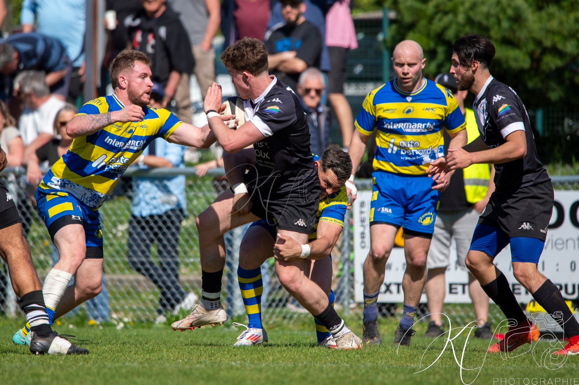  Rugby Club de Seyssins - Bassin de Crussol Rugby - Rugby - FFR 2025 - Féd 3 - RC de Seyssins (33) vs (31) Bassin de Crussol (#FFR25F3RCSBC04) Photo by: Karine Valentin | Siuxy Sports 2025-04-06