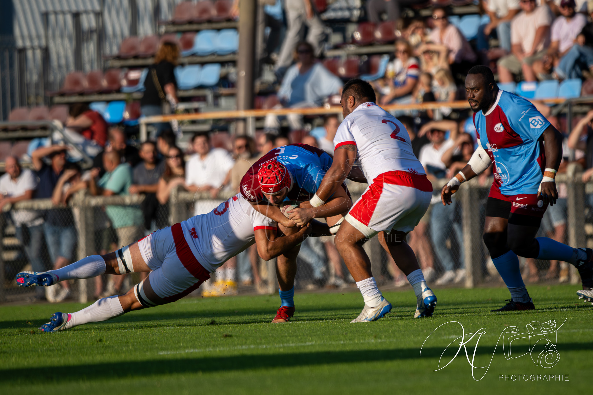  CS Bourgoin-Jallieu - Stade niçois - Rugby - FFR 2025 - Nationale - CS Bourgoin-Jallieu vs Stade Niçois (#FFR25NABJSN19) Photo by: Karine Valentin | Siuxy Sports 2025-09-06