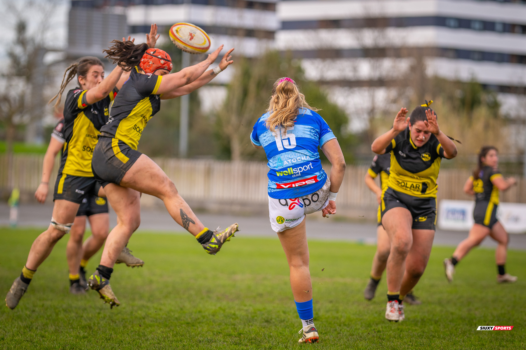  Getxo Artea Rugby Taldea - Club de Rugby Cisneros - Rugby - FER 2025 - LIGA IBERDROLA - GETXO NESKAK (39) vs (10) Cisneros (#FER25LIGNCI02) Photo by: Fredy Monfoto | Siuxy Sports 2025-02-15