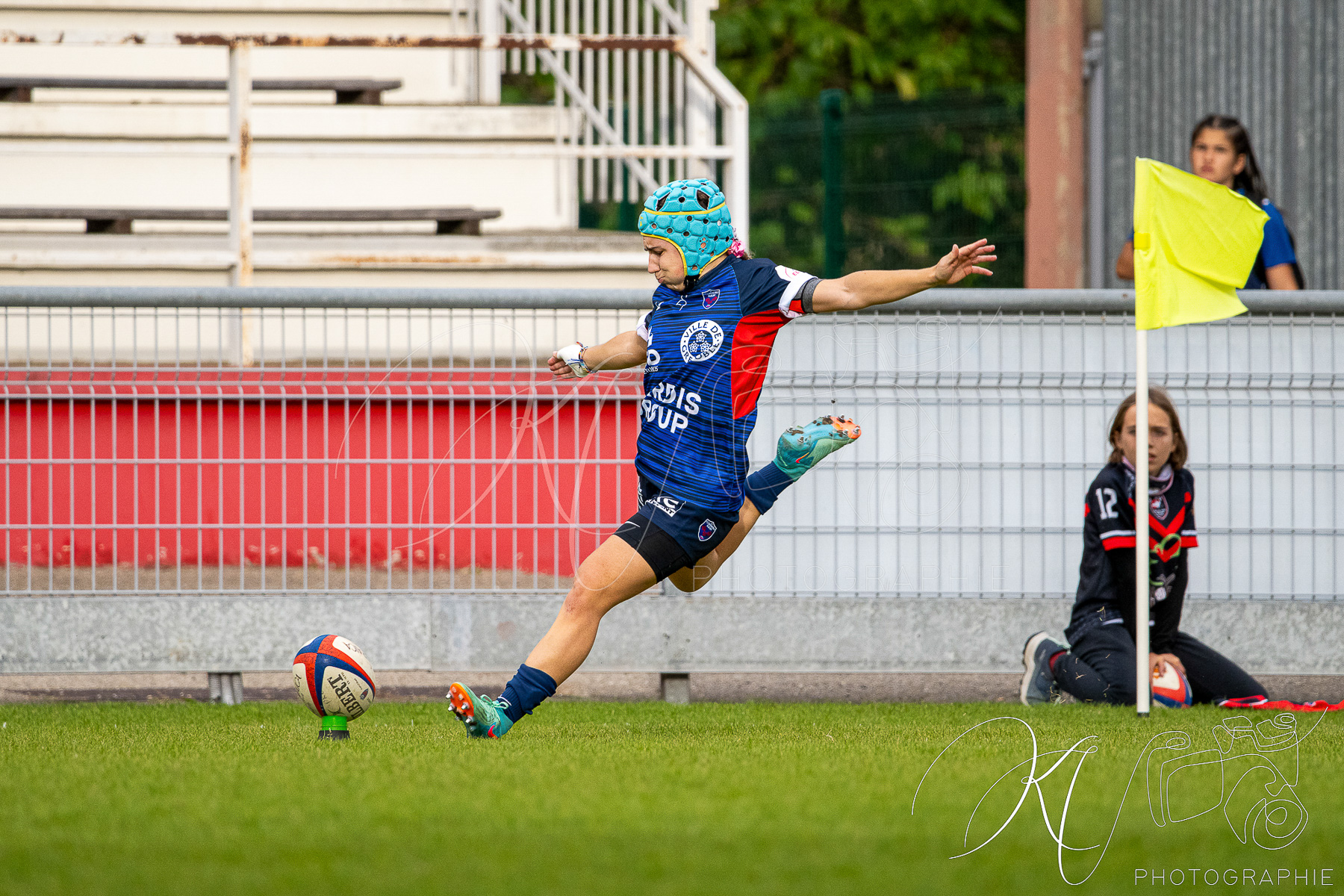  FC Grenoble Rugby - Lyon Olympique Universitaire - Rugby - FFR 2025 - Elite 1 F - Amazones FCG vs Lyon Olympique Universitaire (#FFR25E1FALOU1) Photo by: Karine Valentin | Siuxy Sports 2025-10-18