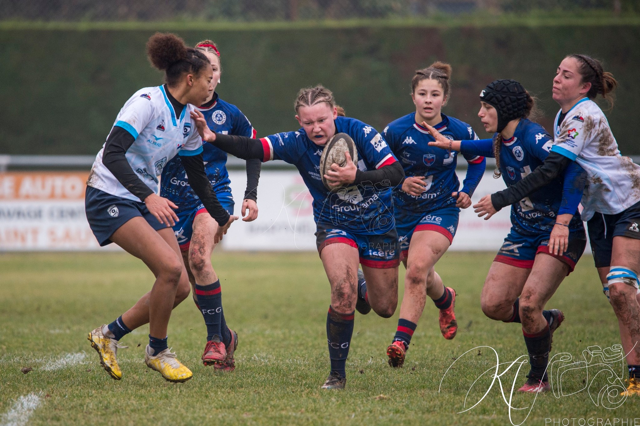  FC Grenoble Rugby - Montpellier Hérault Rugby - Rugby - FFR 2025 - U-18 Fém - Grenoble vs Montpellier (#FFR25U18GREMON1) Photo by: Karine Valentin | Siuxy Sports 2025-01-18