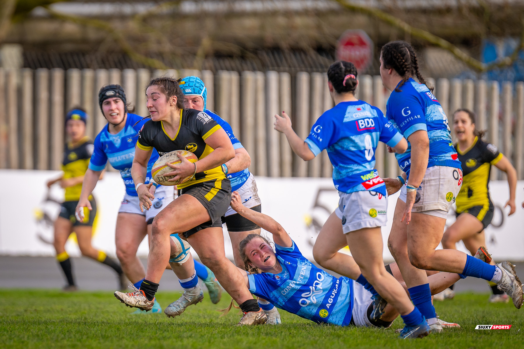  Getxo Artea Rugby Taldea - Club de Rugby Cisneros - Rugby - FER 2025 - LIGA IBERDROLA - GETXO NESKAK (39) vs (10) Cisneros (#FER25LIGNCI02) Photo by: Fredy Monfoto | Siuxy Sports 2025-02-15
