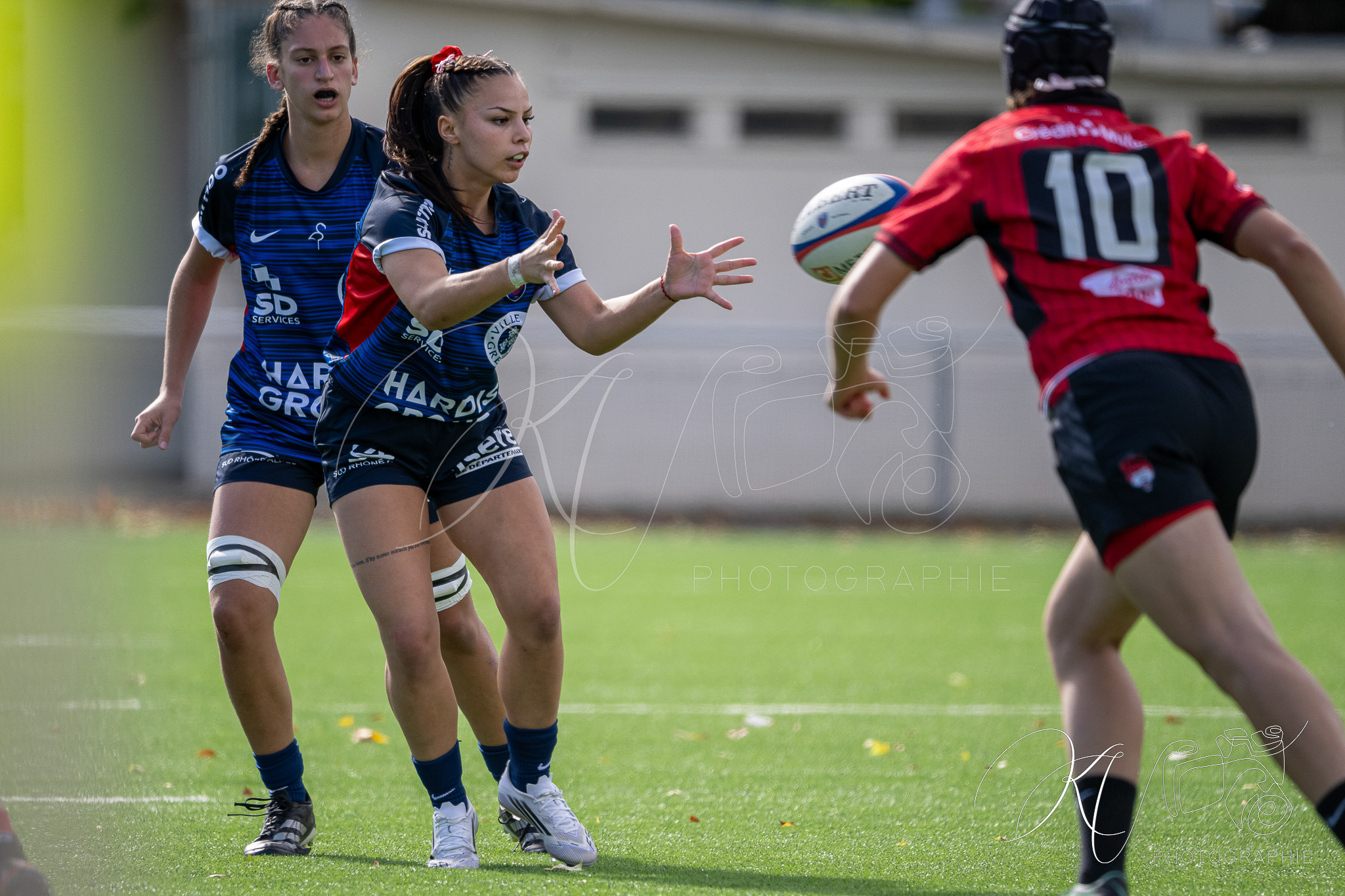  FC Grenoble Rugby - Lyon Olympique Universitaire - Rugby - FFR 2025 - Reserve Élite F - FC Grenoble vs Lyon Olympique Universitaire (#FFR25REFGL10) Photo by: Karine Valentin | Siuxy Sports 2025-10-05