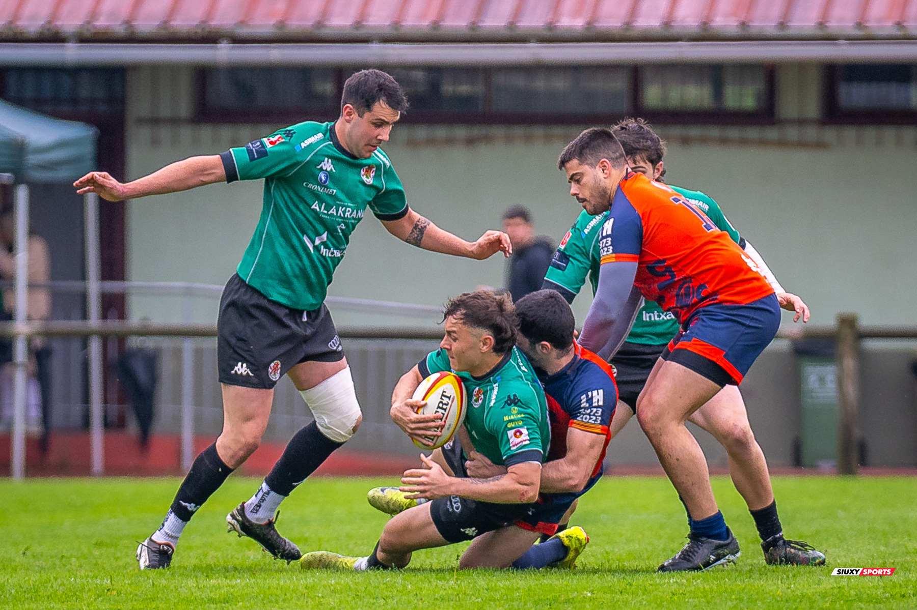  Gernika Rugby Taldea - Rugby Club L'Hospitalet - Rugby - FER 2025 - DHB - Gernika RT (52) vs (7) RC L'Hospitalet (#FER25DHBGERHOS04) Photo by: Fredy Monfoto | Siuxy Sports 2025-04-13