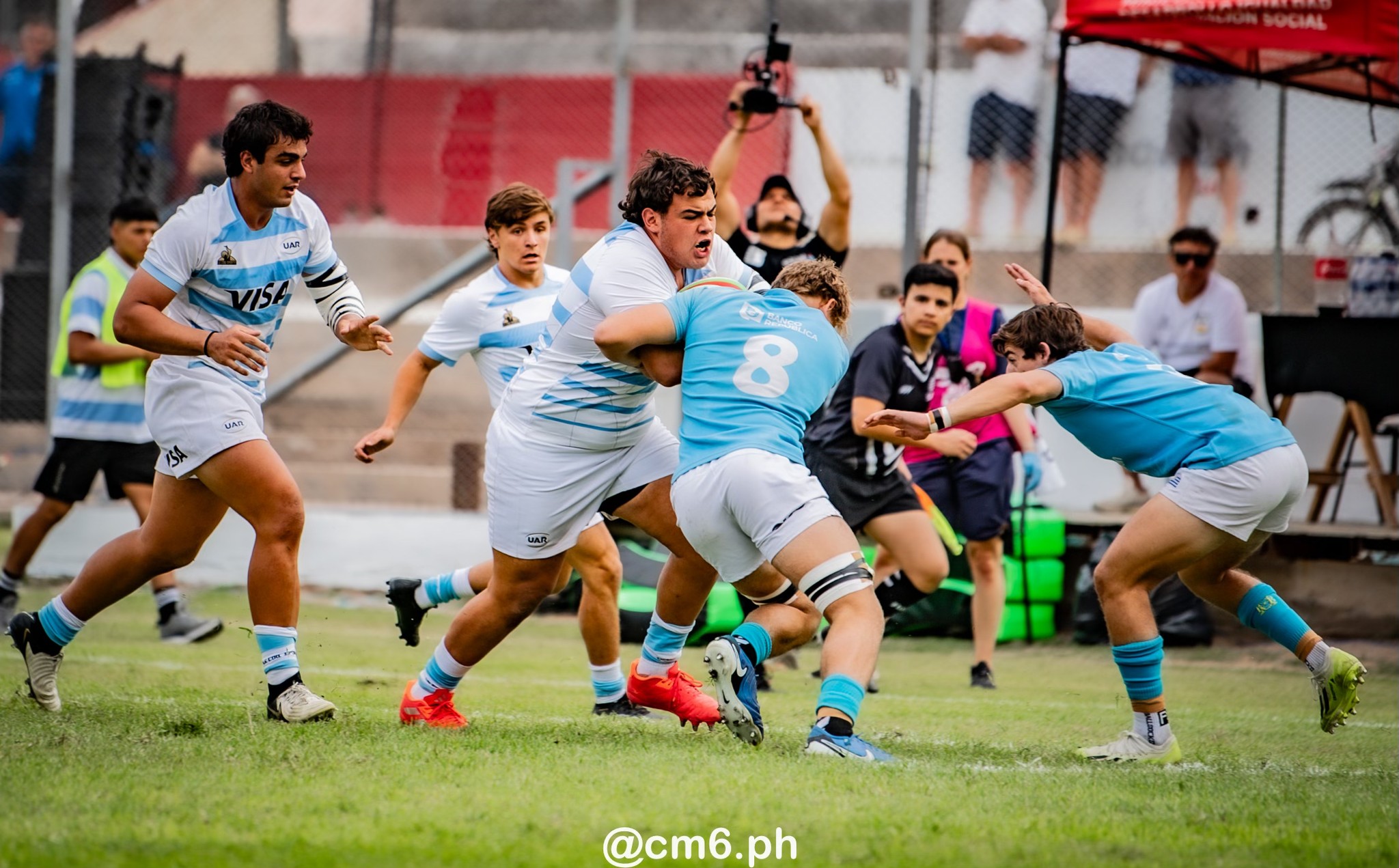 Seleccion Argentina de Rugby U-18 - Seleccion Uruguaya de Rugby U-18 - Rugby - 2025 Sudamérica Rugby U18 - Argentina vs Uruguay  (#2025SUDRU18ARUR04) Photo by: Christian Mas | Siuxy Sports 2025-04-09