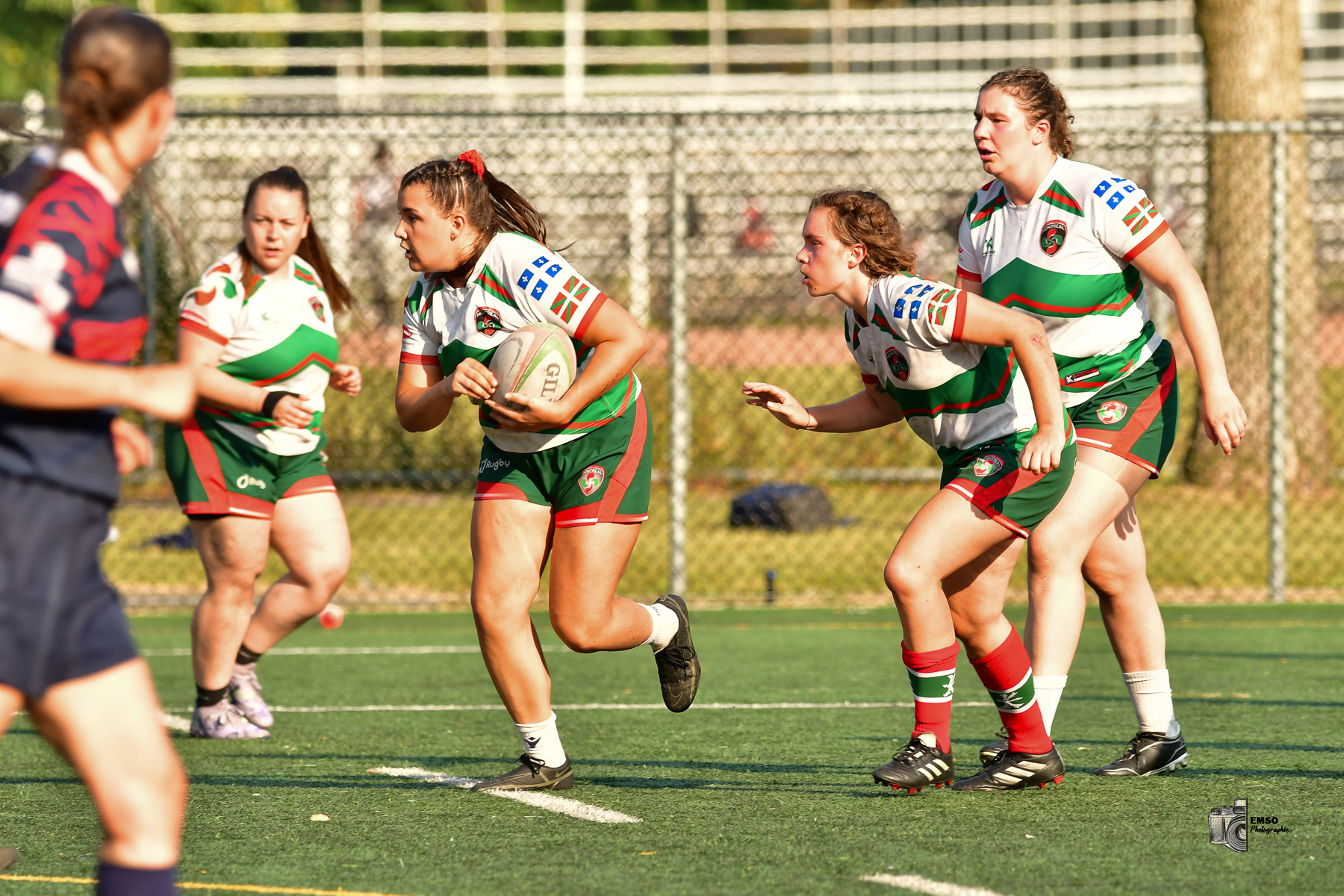  Rugby Club de Montréal - Braves de Trois-Rivières - Rugby - RQ 2025 - LPR2 F - Demi Finale - RCM (48) vs (14) Braves de Trois-Rivières (#RQ25LP2FRCMB8) Photo by: emso photo | Siuxy Sports 2025-08-09