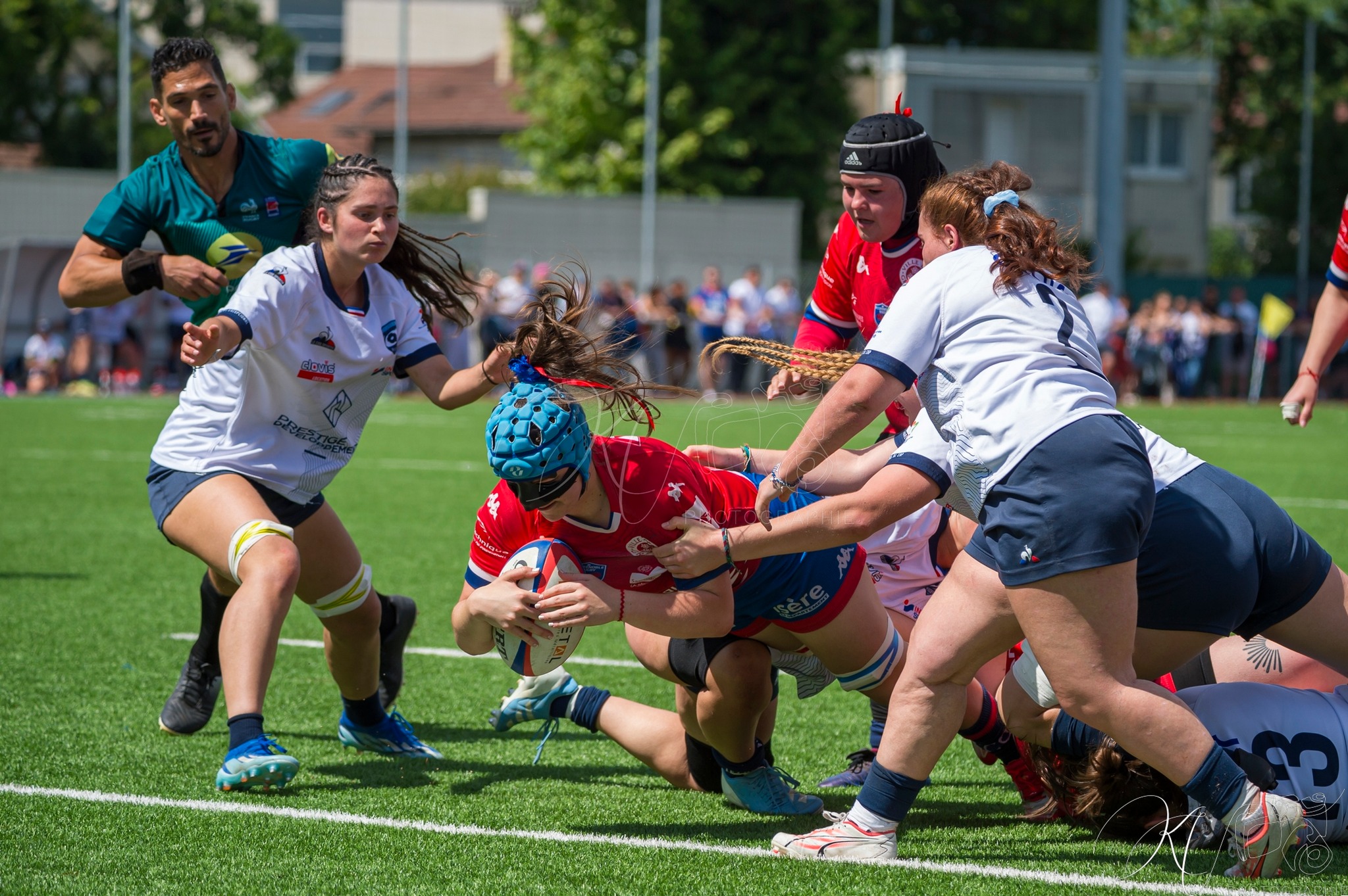  FC Grenoble Rugby - Montpellier Hérault Rugby - Rugby - FFR 2025 - Finale Réserve Élite - FCG Amazones vs Montpellier (#FFR25FREFCGMO5) Photo by: Karine Valentin | Siuxy Sports 2025-05-24
