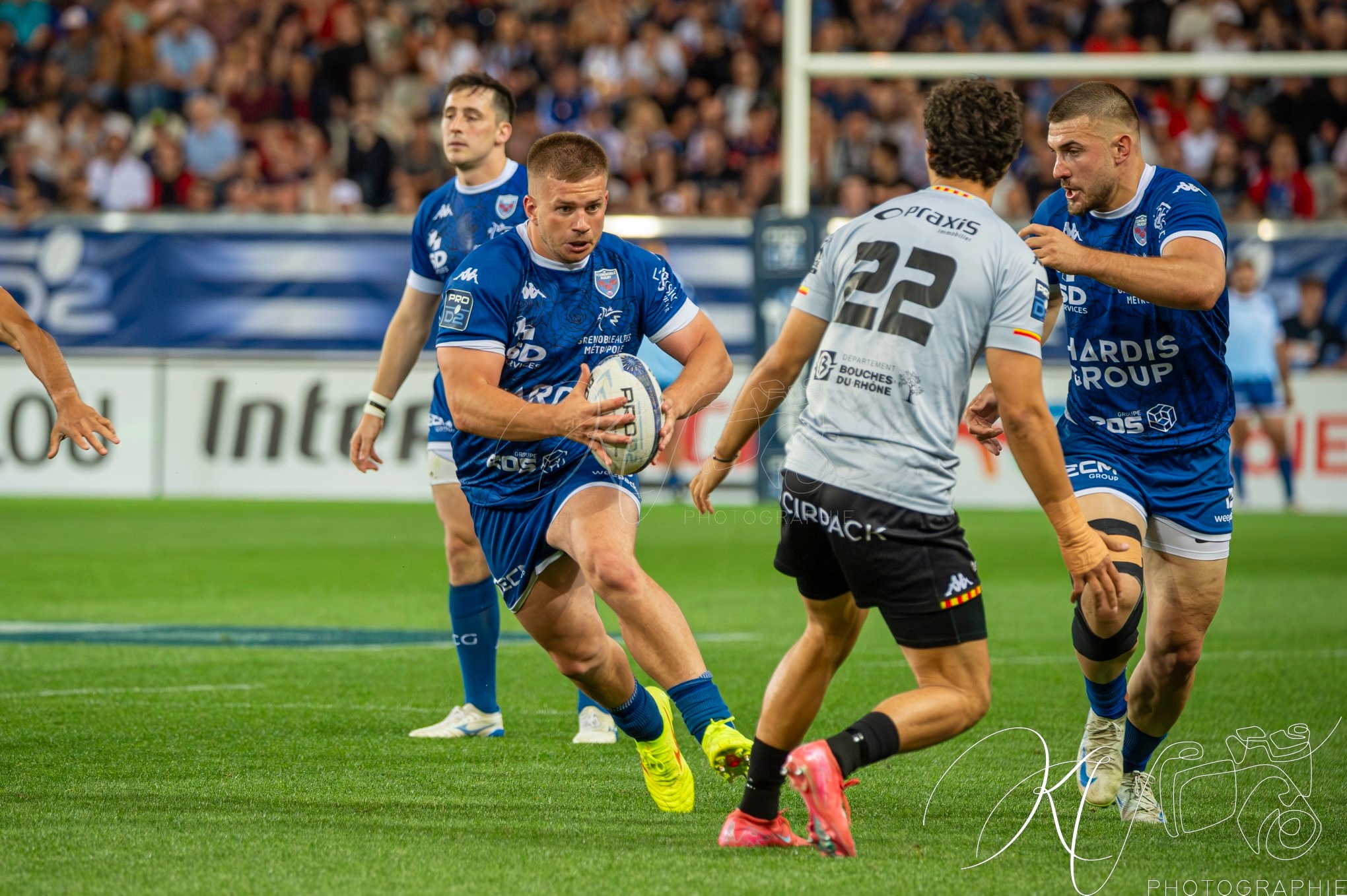  FC Grenoble Rugby - Provence - Rugby - FFR 2025 - PRO D2 -  1/2 Finale - Grenoble (38) vs (17) Provence (#PD225PD2GRPR5) Photo by: Karine Valentin | Siuxy Sports 2025-05-29