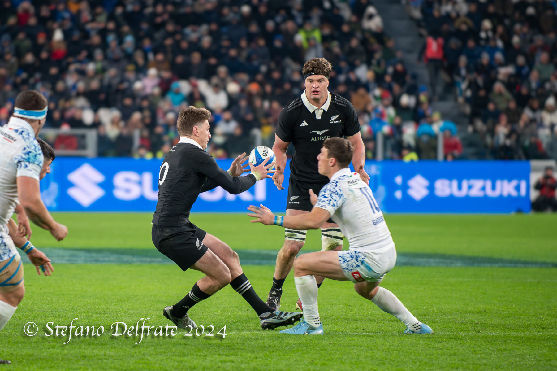  Nazionale di rugby a 15 dell'Italia - New Zealand national rugby union team - Rugby - 2024 Autumn Nations Series - Italia vs All Blacks (#2024AUTITNZ11) Photo by: Stefano Delfrate | Siuxy Sports 2024-11-23