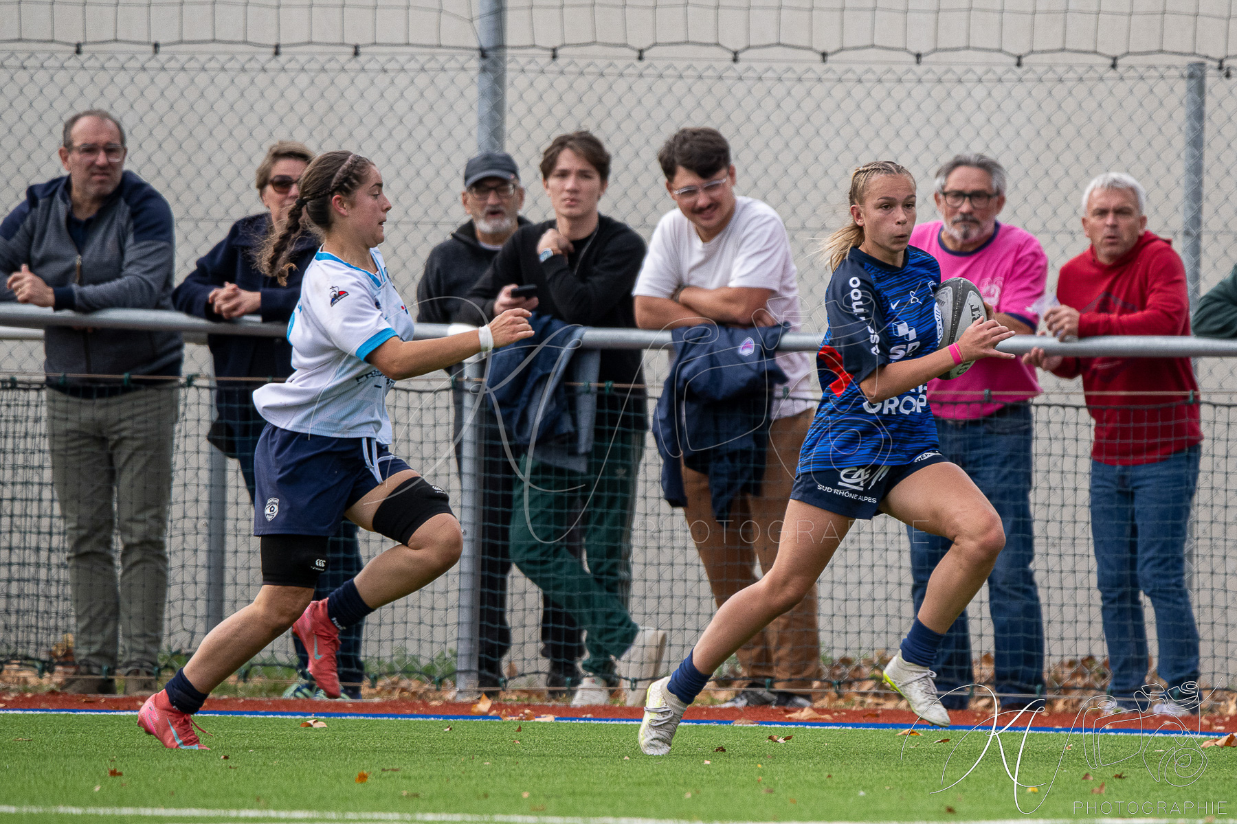  FC Grenoble Rugby - Montpellier Hérault Rugby - Rugby - FFR 2025 - U18 F - Amazones FCG vs Montpellier (#FFR25U18FAM10) Photo by: Karine Valentin | Siuxy Sports 2025-10-18
