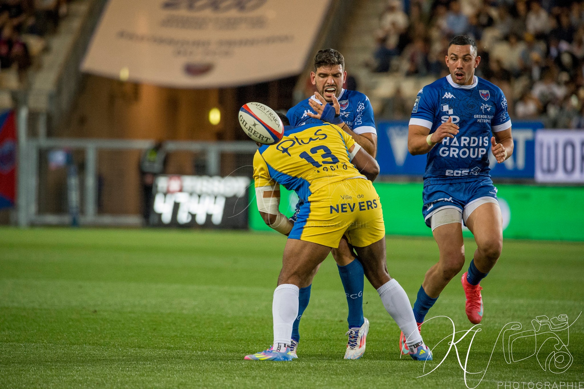  FC Grenoble Rugby - USON Nevers - Rugby - FFR 2025 - Pro D2 - FC Grenoble Rugby (51) vs (42) USON Nevers (#PD225PD2FCGUSN5) Photo by: Karine Valentin | Siuxy Sports 2025-05-16
