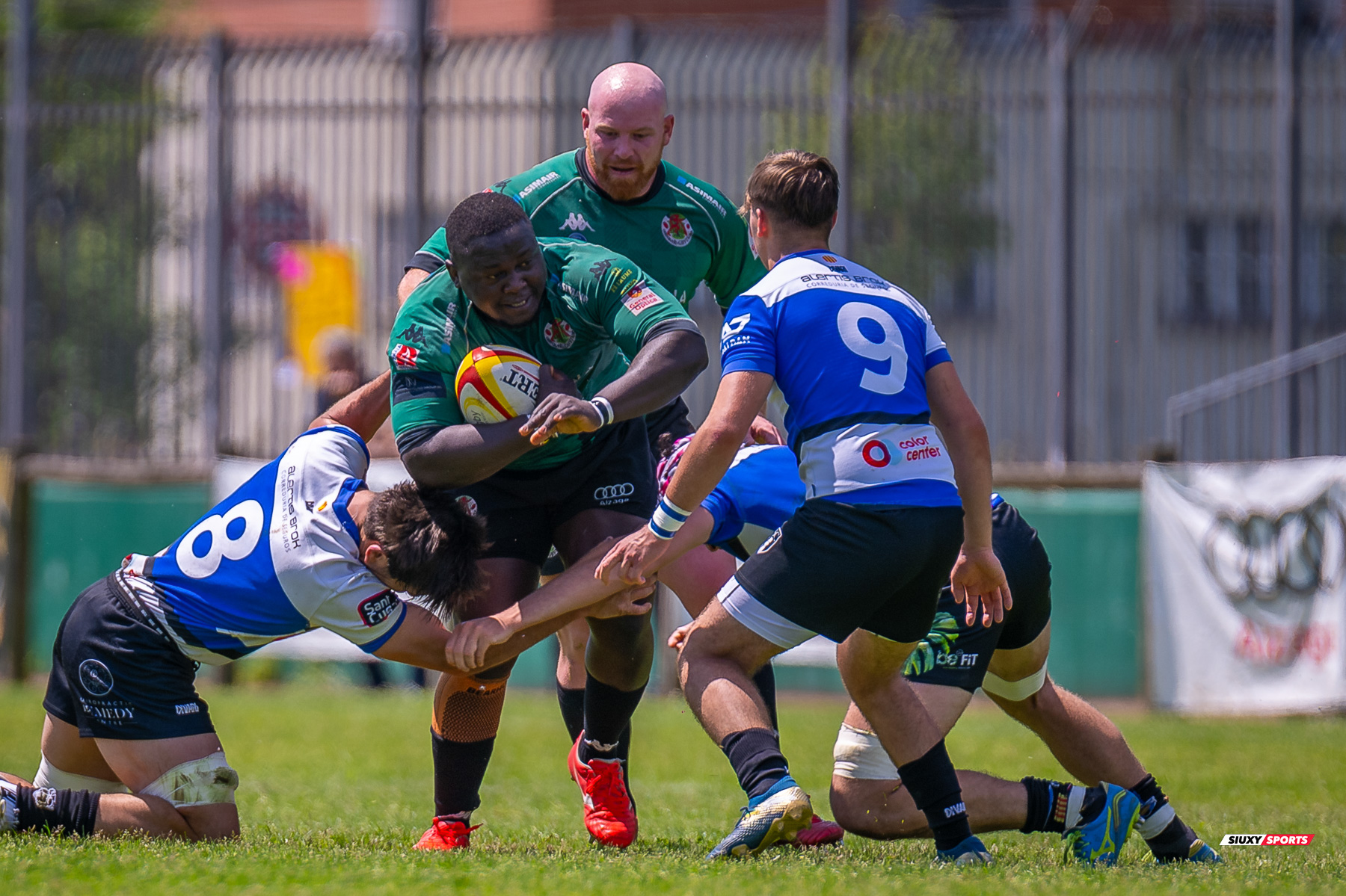  Gernika Rugby Taldea - Club de Rugby Sant Cugat - Rugby - FER 2025 - Sémi Final Ascenso - Gernika (24) vs (11) Sant Cugat (#FER25SFAGRTCRSC) Photo by: Fredy Monfoto | Siuxy Sports 2025-05-18