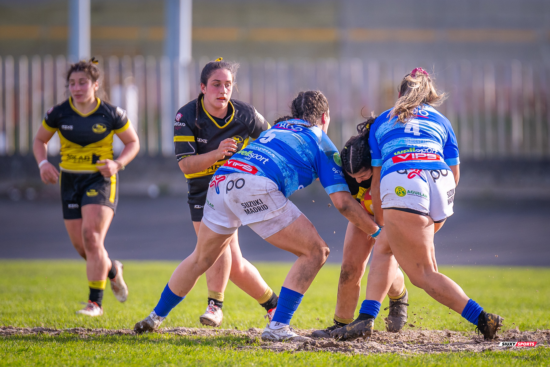  Getxo Artea Rugby Taldea - Club de Rugby Cisneros - Rugby - FER 2025 - LIGA IBERDROLA - GETXO NESKAK (39) vs (10) Cisneros (#FER25LIGNCI02) Photo by: Fredy Monfoto | Siuxy Sports 2025-02-15