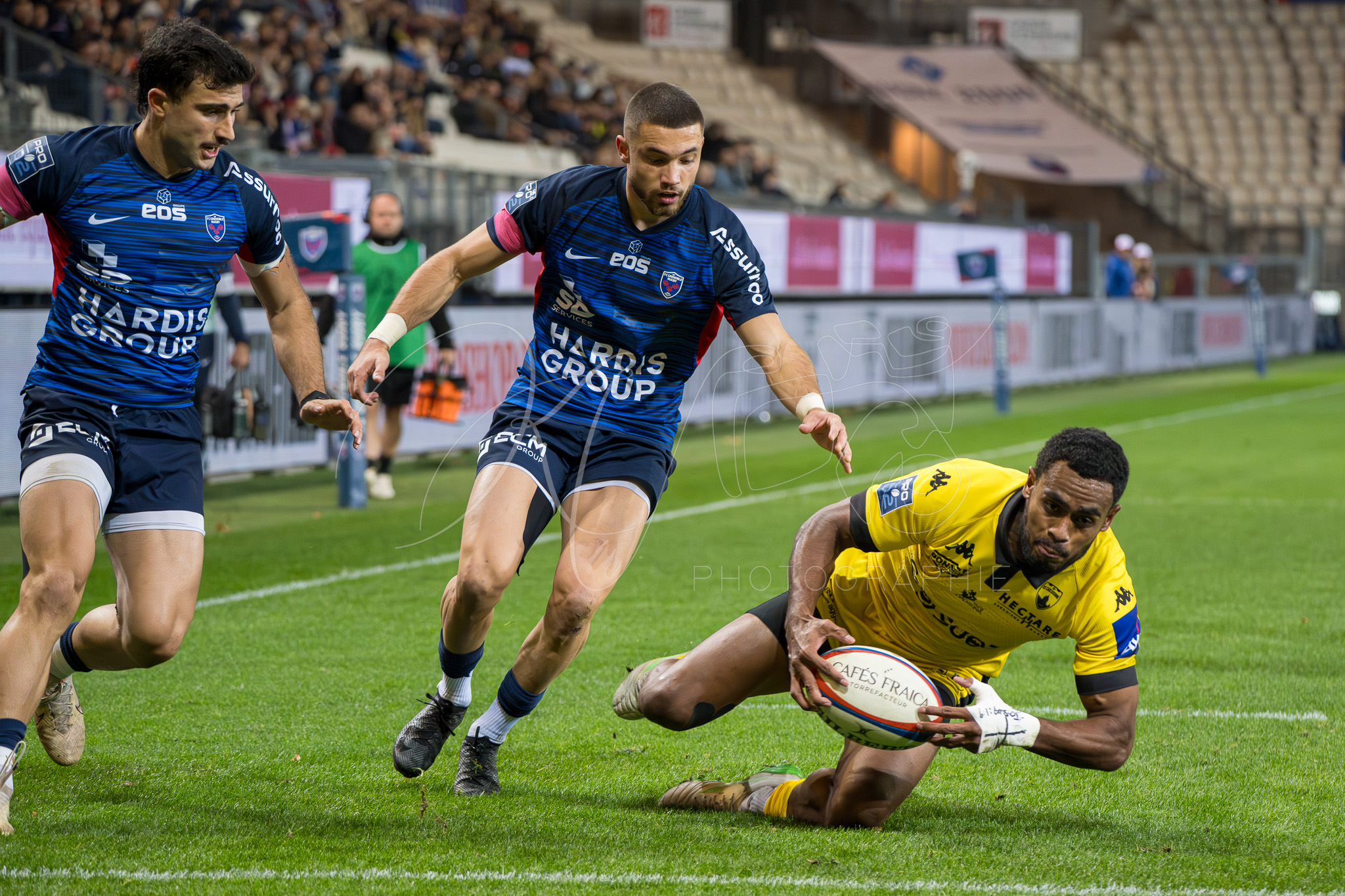  FC Grenoble Rugby - US Carcassonne - Rugby - FFR 2025 - Pro D2 - FC Grenoble vs US Carcassonne (#FFR25PD2GC10) Photo by: Karine Valentin | Siuxy Sports 2025-10-24