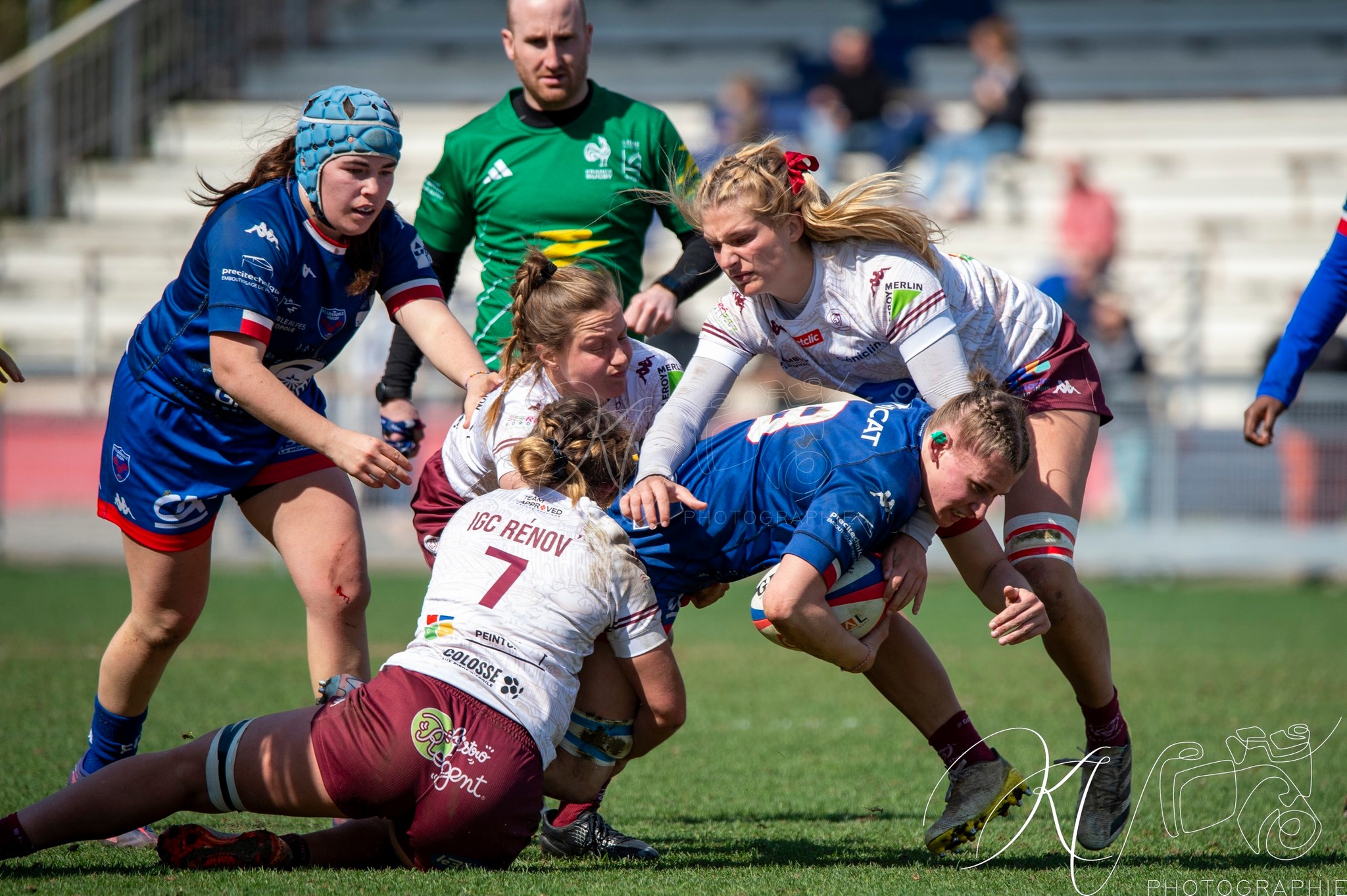  FC Grenoble Rugby - Stade Bordelais - Rugby - FFR 2025 - Élite 1 - FC Grenoble vs Stade Bordelais (#FFR25E1FCGSB03) Photo by: Karine Valentin | Siuxy Sports 2025-03-29