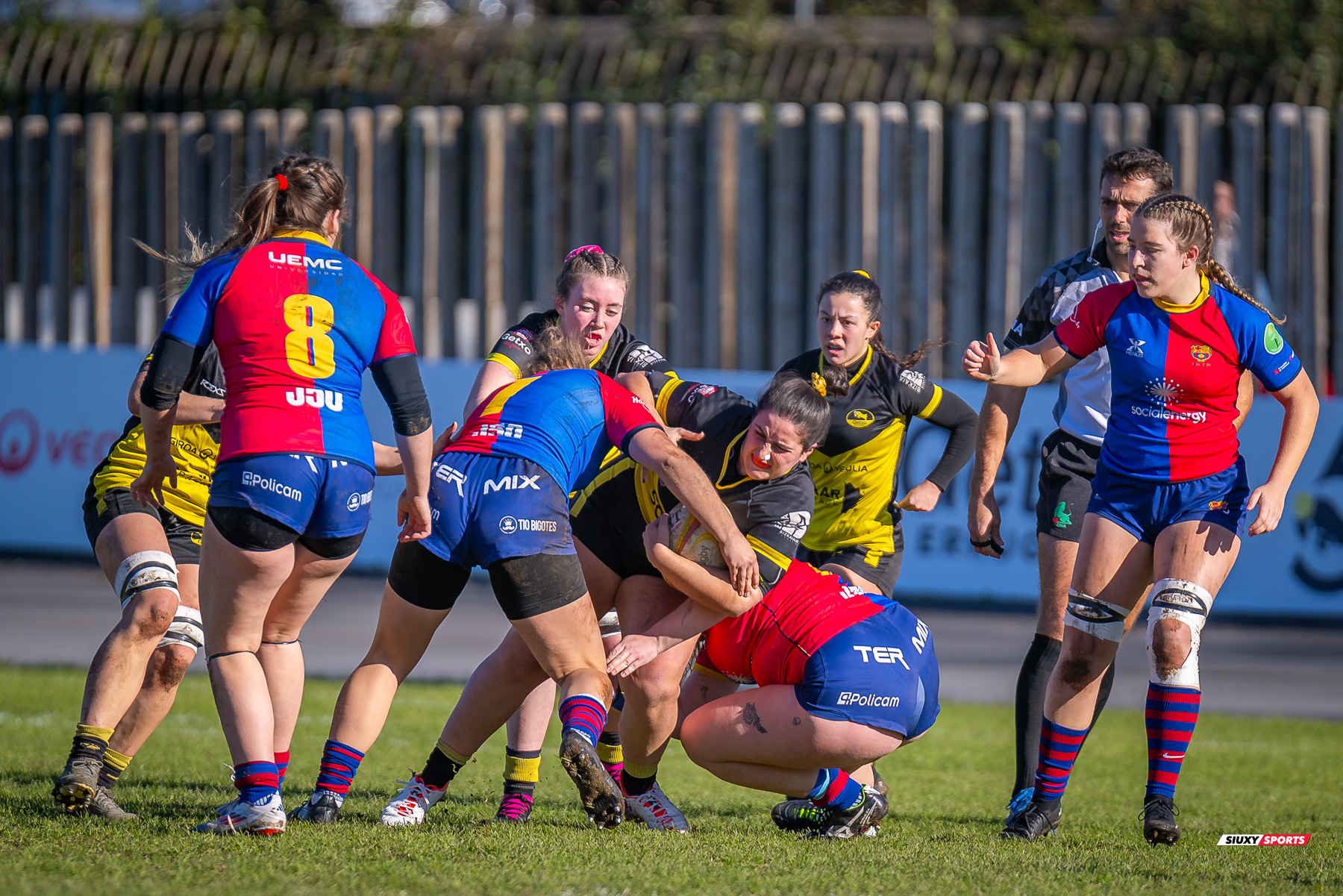  Getxo Artea Rugby Taldea - Futbol Club Barcelona Rugby - Rugby - FER 2025 - LIGA IBERDROLA - GETXO NESKAK (33) vs (12) AVFCBR FEM (#FER25LIGNBR01) Photo by: Fredy Monfoto | Siuxy Sports 2025-01-19