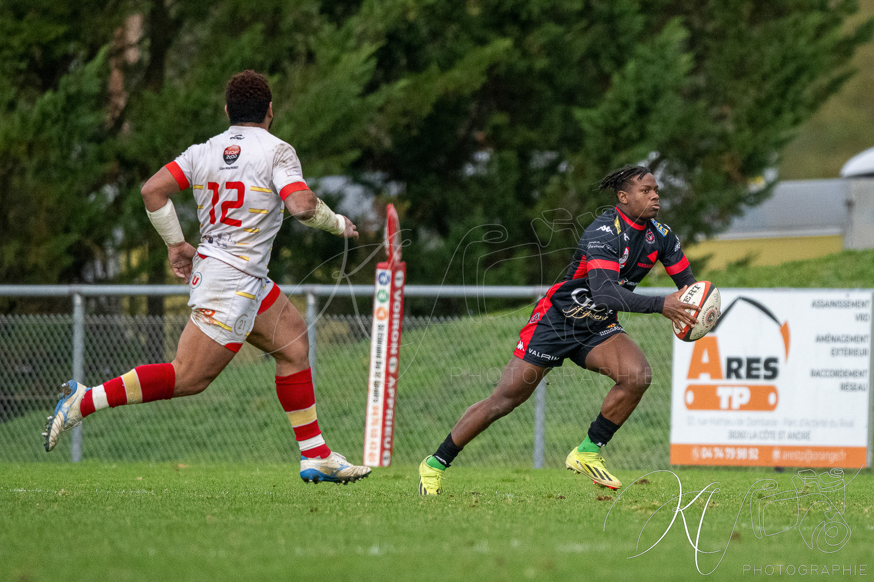 Bièvre Saint-Geoirs RC - Cercle Sportif Lédonien - Rugby - FFR 2025 - Équipe 1 - Bièvre St-Georges vs Cercle Sportif Lédonien (#FFR25RBGCDL11) Photo by: Karine Valentin | Siuxy Sports 2025-10-25