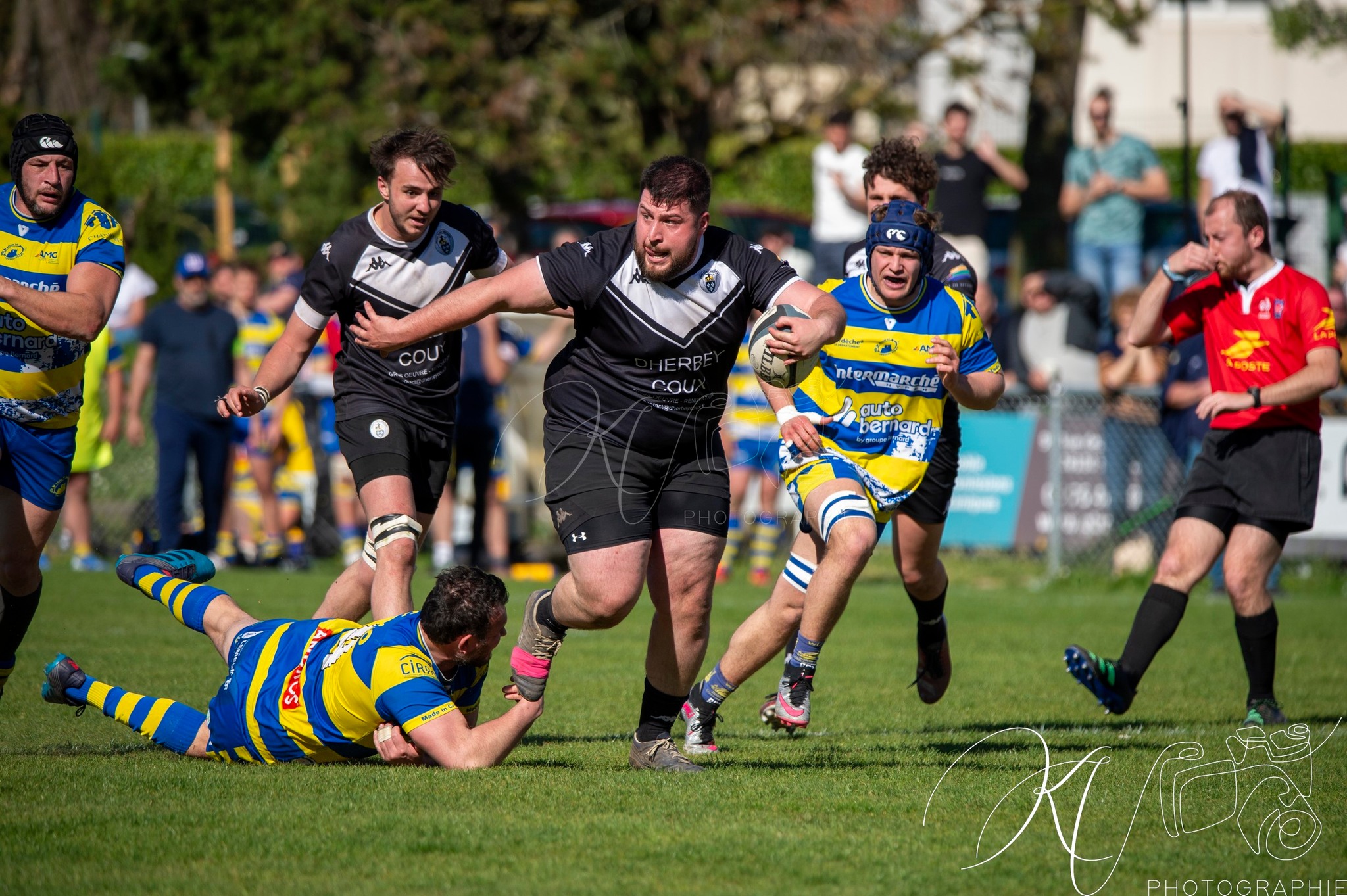  Rugby Club de Seyssins - Bassin de Crussol Rugby - Rugby - FFR 2025 - Féd 3 - RC de Seyssins (33) vs (31) Bassin de Crussol (#FFR25F3RCSBC04) Photo by: Karine Valentin | Siuxy Sports 2025-04-06