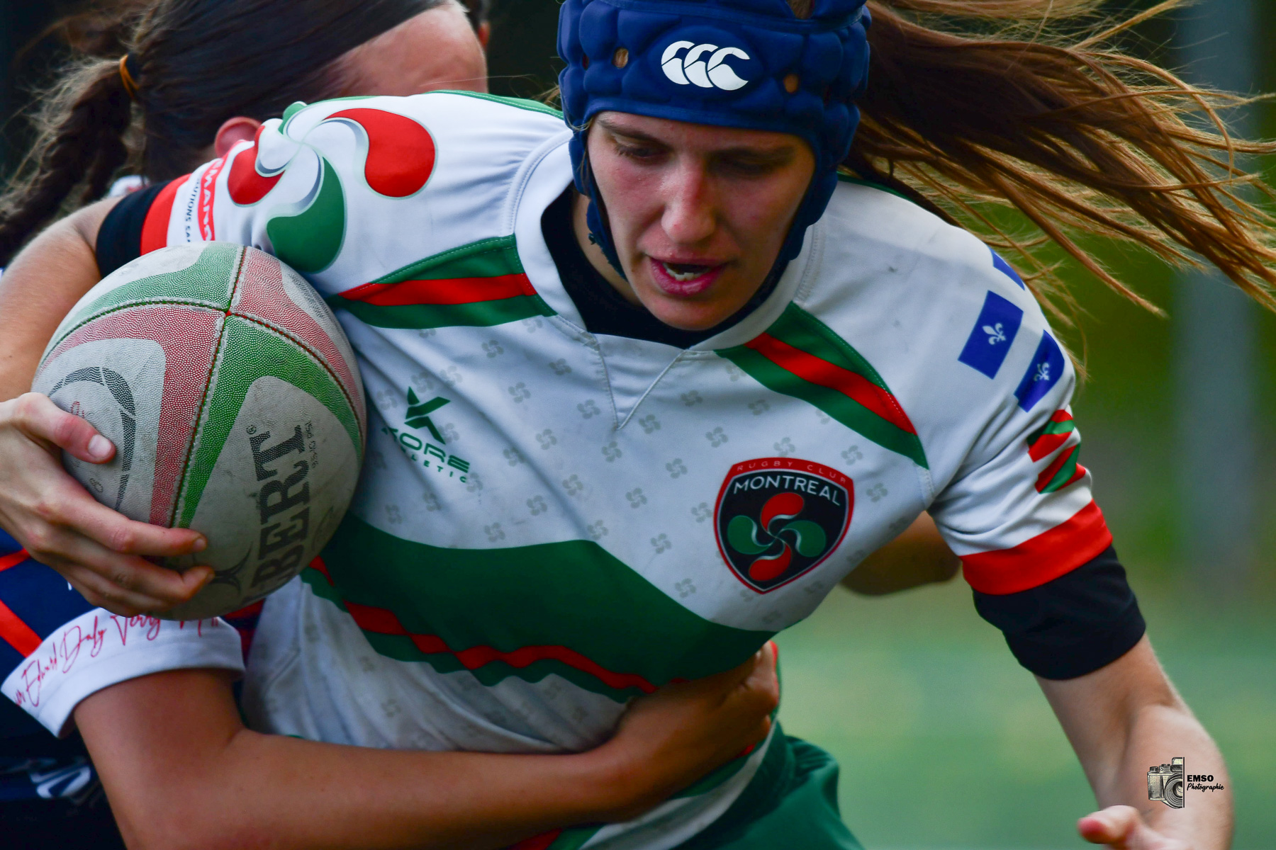  Rugby Club de Montréal - Braves de Trois-Rivières - Rugby - RQ 2025 - LPR2 F - Demi Finale - RCM (48) vs (14) Braves de Trois-Rivières (#RQ25LP2FRCMB8) Photo by: emso photo | Siuxy Sports 2025-08-09