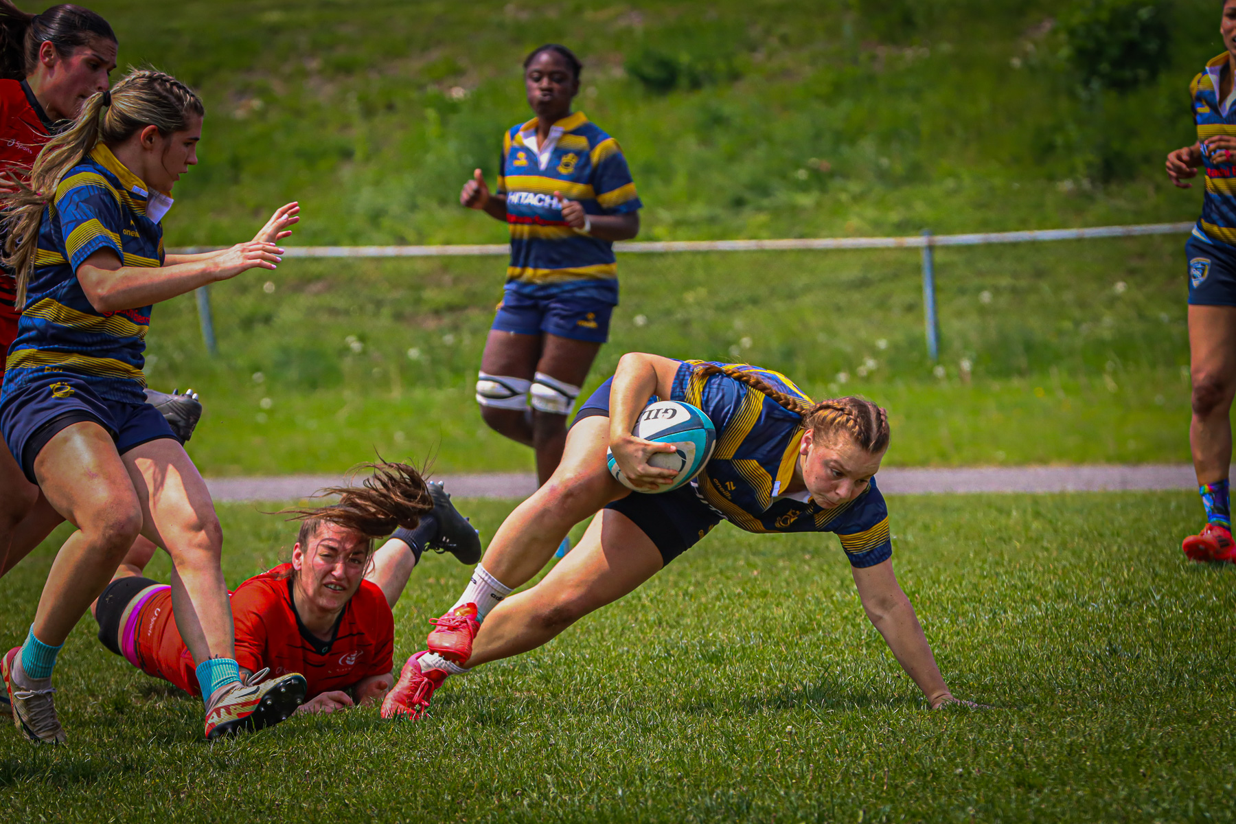  Club de Rugby de Québec - Town of Mount Royal RFC - Rugby - RQ 2025 - SL F - Club de Rugby de Québec (54) vs (12) TMR (#RQ25SLFQCTMR6) Photo by: Photo Mayarts | Siuxy Sports 2025-06-07