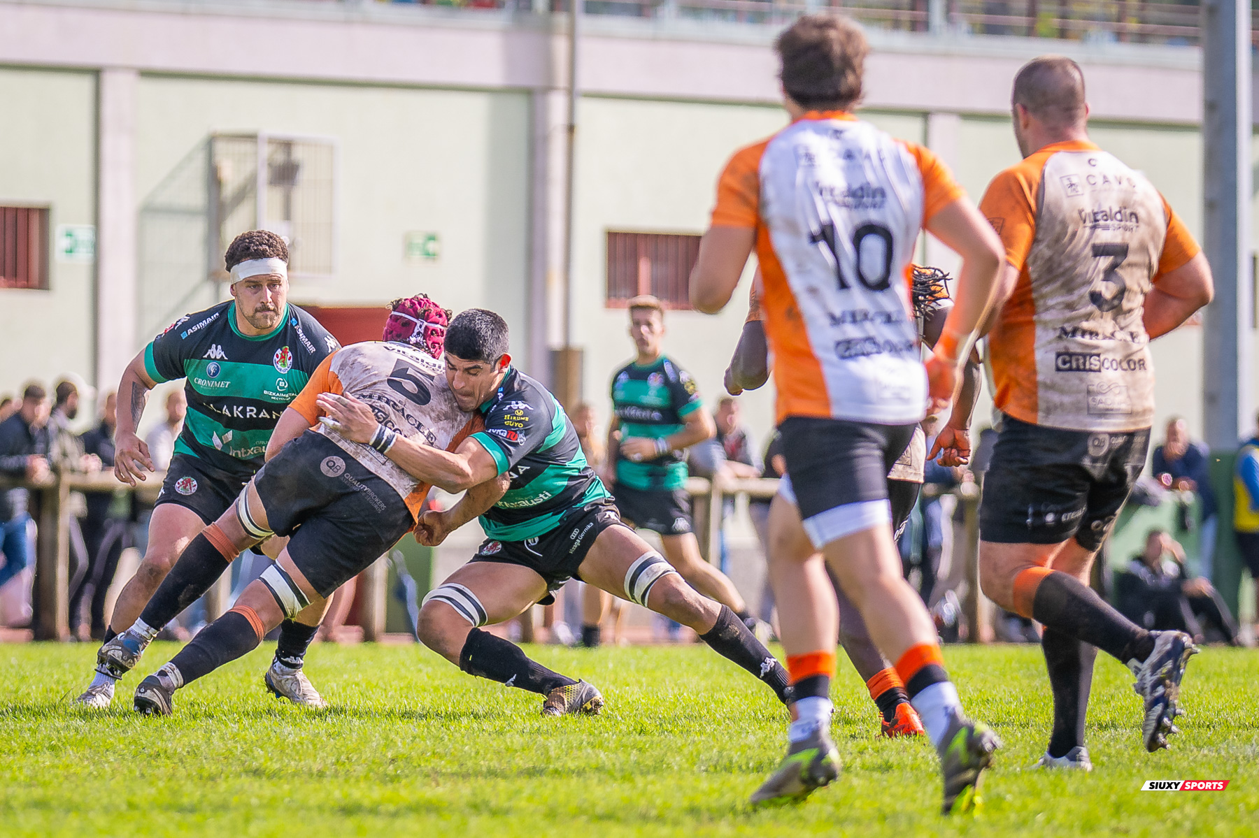  Gernika Rugby Taldea - Club de Rugby Les Abelles - Rugby - FER 2025 - Gernika RT vs Club de Rugby Les Abelles (#FER25GRTLA10) Photo by: Fredy Monfoto | Siuxy Sports 2025-10-26