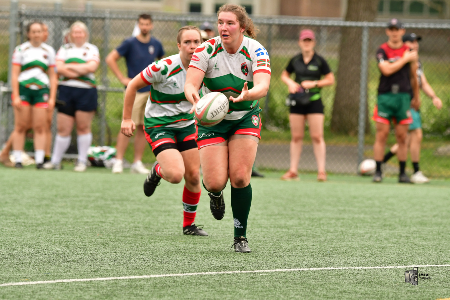 Pauline SILLY -  Rugby Club de Montréal - Braves de Trois-Rivières - Rugby - RQ 2025 - LQ2F - Rugby Club de Montréal vs Braves de Trois-Rivières (#RQ25LQ2FRCMB7) Photo by: emso photo | Siuxy Sports 2025-07-05