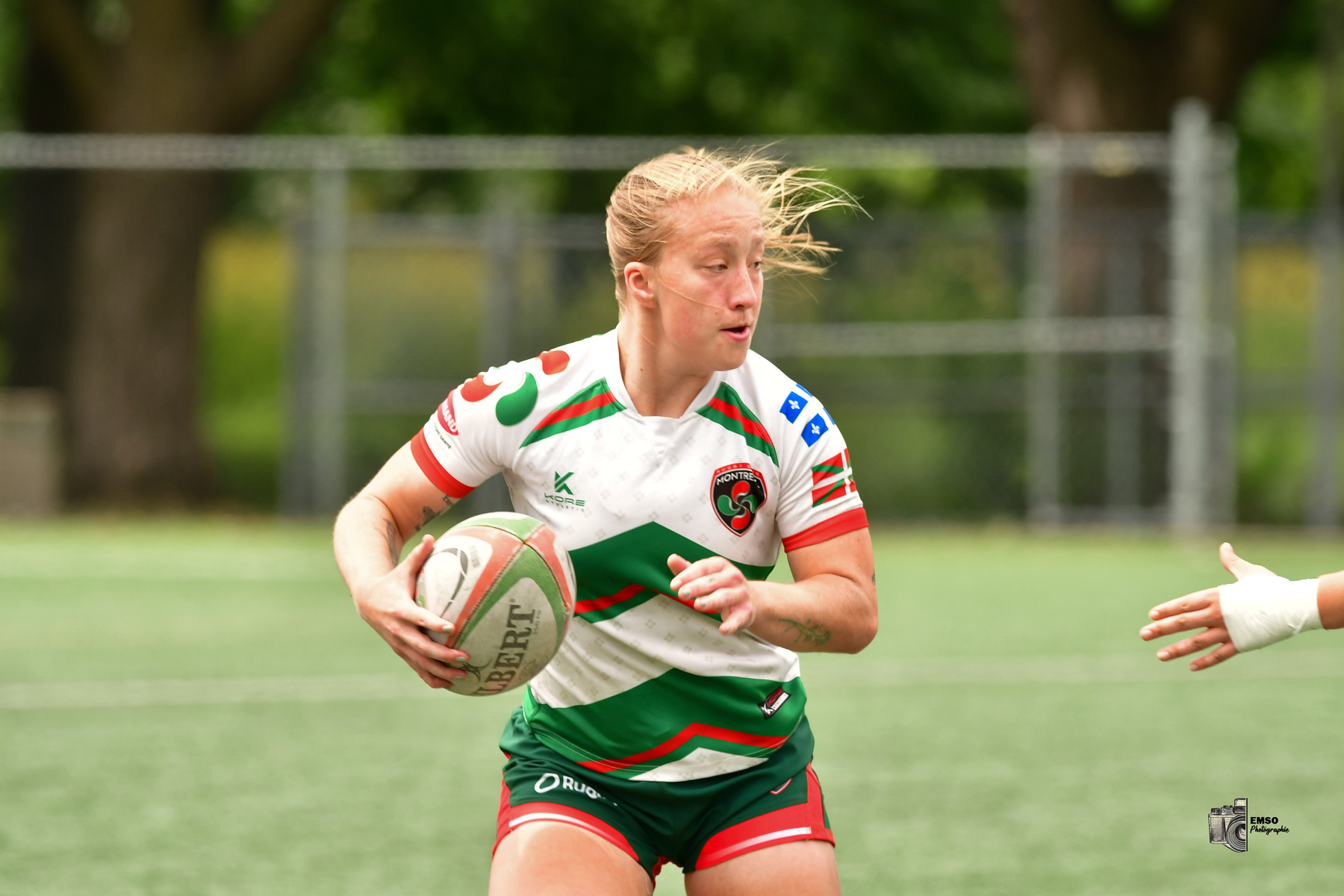 Mahalia ROBINSON -  Rugby Club de Montréal - Braves de Trois-Rivières - Rugby - RQ 2025 - LQ2F - Rugby Club de Montréal vs Braves de Trois-Rivières (#RQ25LQ2FRCMB7) Photo by: emso photo | Siuxy Sports 2025-07-05