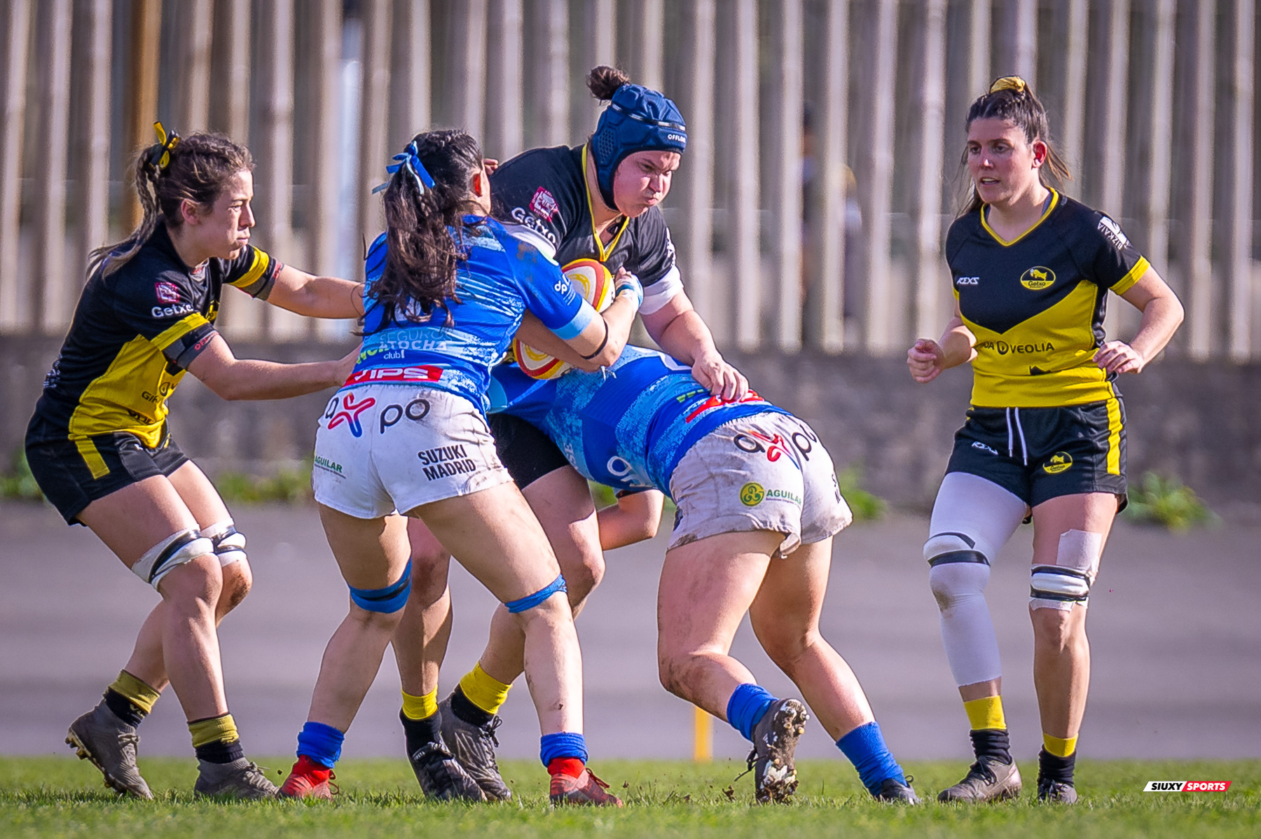  Getxo Artea Rugby Taldea - Club de Rugby Cisneros - Rugby - FER 2025 - LIGA IBERDROLA - GETXO NESKAK (39) vs (10) Cisneros (#FER25LIGNCI02) Photo by: Fredy Monfoto | Siuxy Sports 2025-02-15
