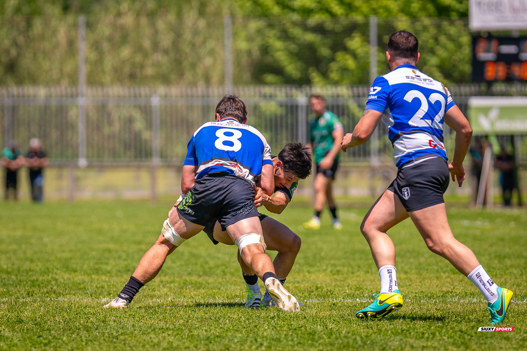  Gernika Rugby Taldea - Club de Rugby Sant Cugat - Rugby - FER 2025 - Sémi Final Ascenso - Gernika (24) vs (11) Sant Cugat (#FER25SFAGRTCRSC) Photo by: Fredy Monfoto | Siuxy Sports 2025-05-18