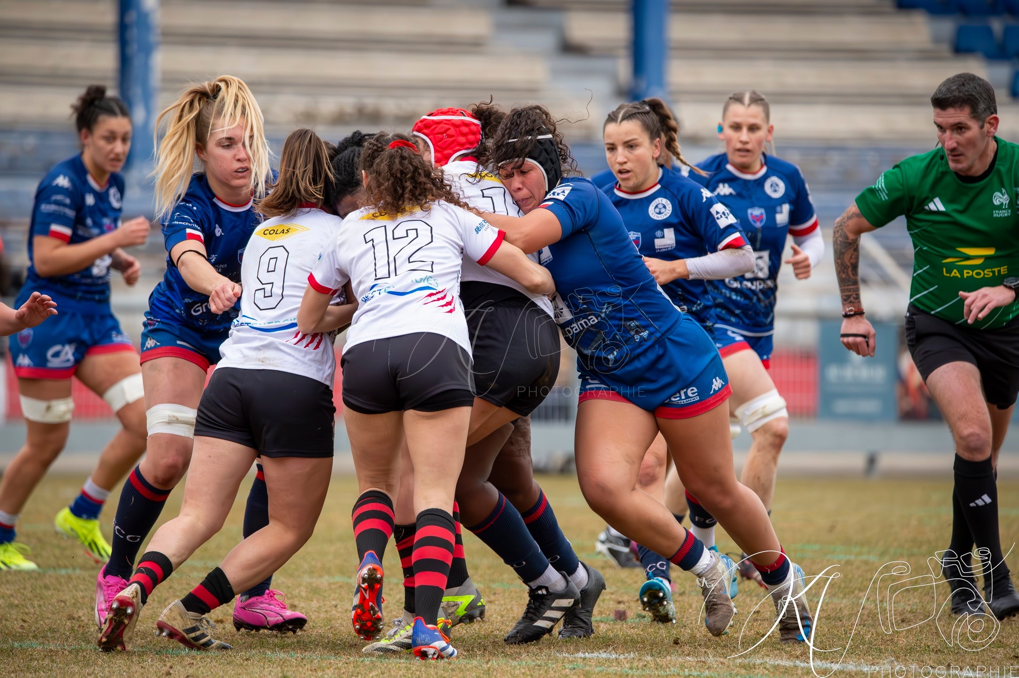  FC Grenoble Rugby - AC Bobigny 93 Rugby - Rugby - FFR 2025 - Élite 1 - Amazones (29) vs (14) Bobigny (#FFR25E1FCGBO01) Photo by: Karine Valentin | Siuxy Sports 2025-01-26