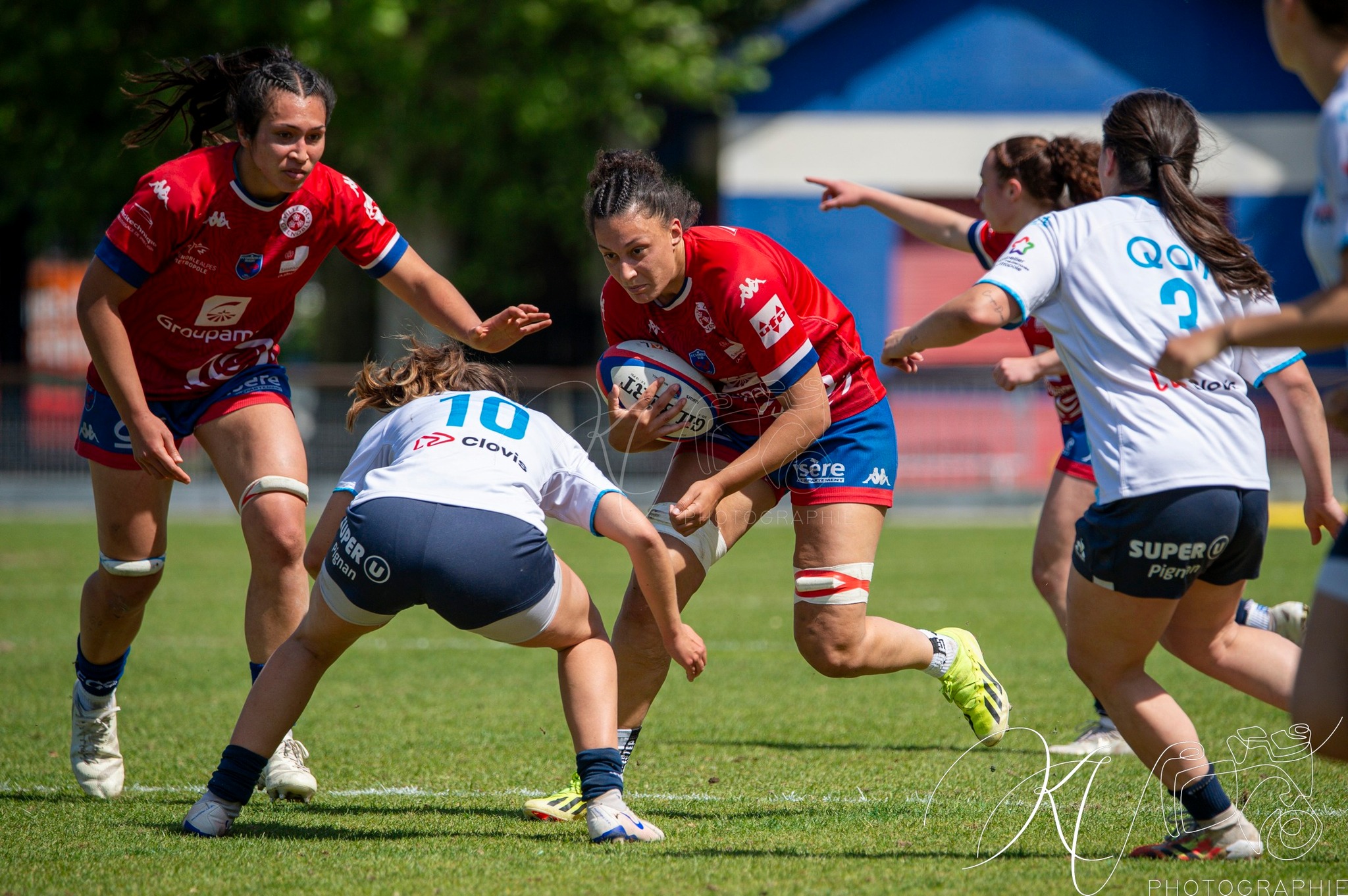  FC Grenoble Rugby - Montpellier Hérault Rugby - Rugby - FFR 2025 - Élite 1 - FC Grenoble (38) vs (17) Montpellier (#FFR25E1FCGMO5) Photo by: Karine Valentin | Siuxy Sports 2025-05-18