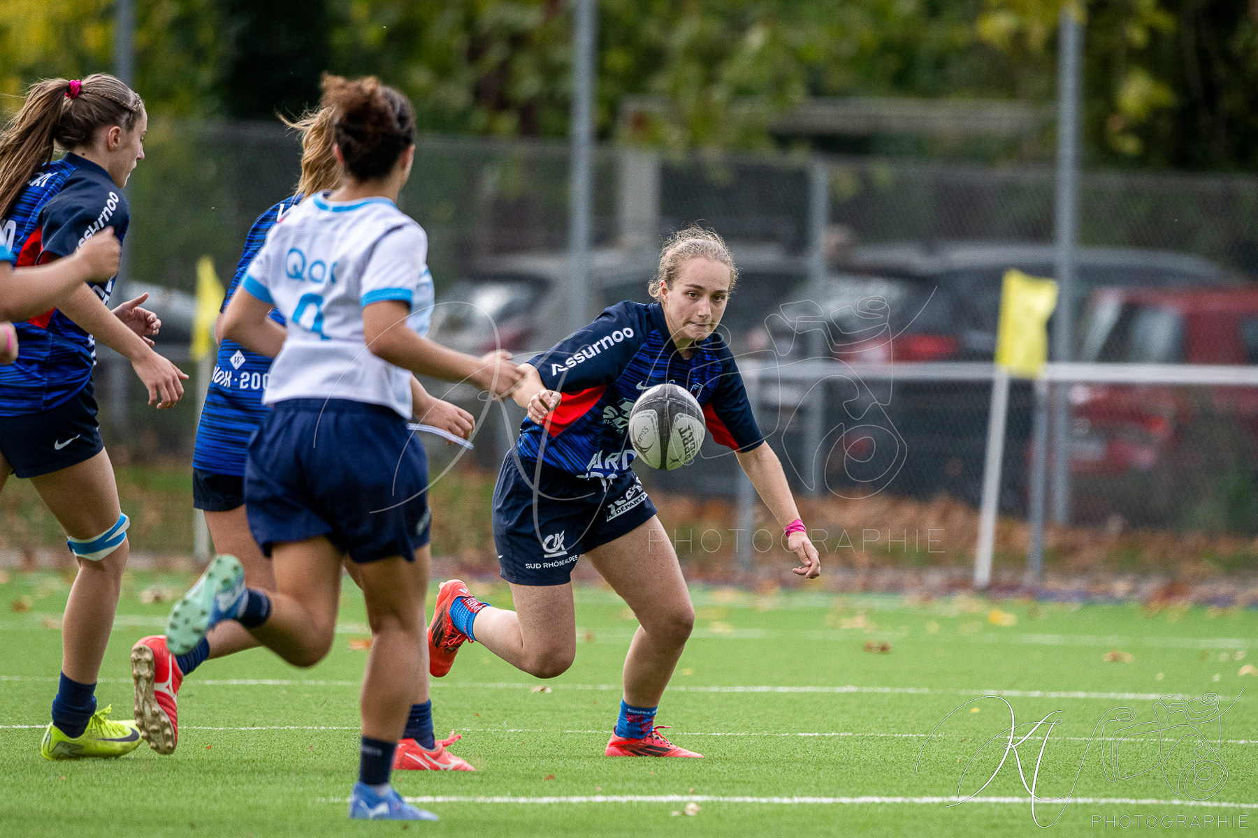  FC Grenoble Rugby - Montpellier Hérault Rugby - Rugby - FFR 2025 - U18 F - Amazones FCG vs Montpellier (#FFR25U18FAM10) Photo by: Karine Valentin | Siuxy Sports 2025-10-18
