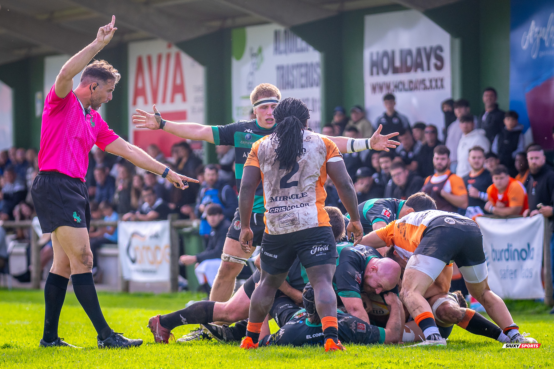  Gernika Rugby Taldea - Club de Rugby Les Abelles - Rugby - FER 2025 - Gernika RT vs Club de Rugby Les Abelles (#FER25GRTLA10) Photo by: Fredy Monfoto | Siuxy Sports 2025-10-26