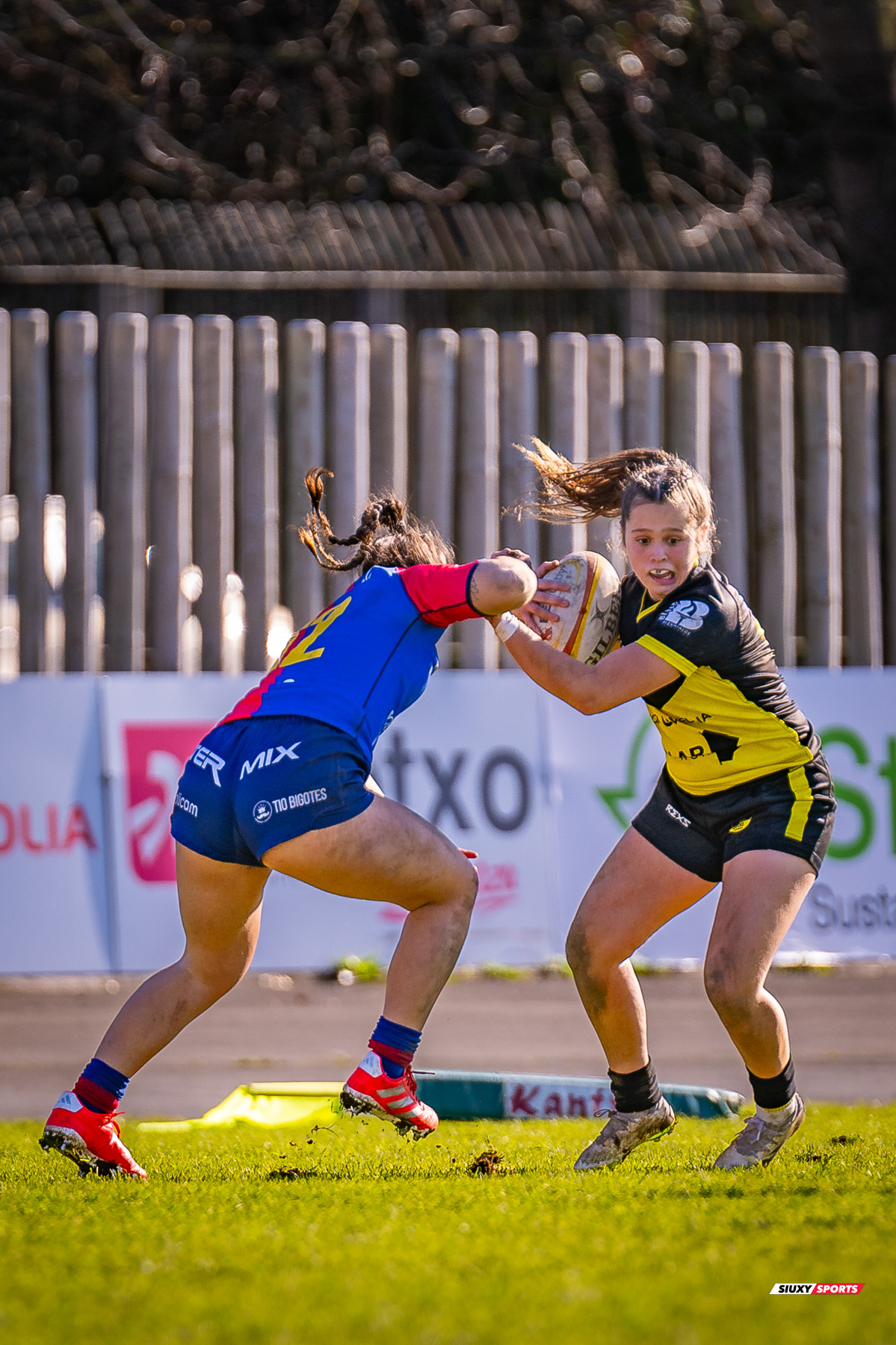  Getxo Artea Rugby Taldea - Futbol Club Barcelona Rugby - Rugby - FER 2025 - LIGA IBERDROLA - GETXO NESKAK (33) vs (12) AVFCBR FEM (#FER25LIGNBR01) Photo by: Fredy Monfoto | Siuxy Sports 2025-01-19
