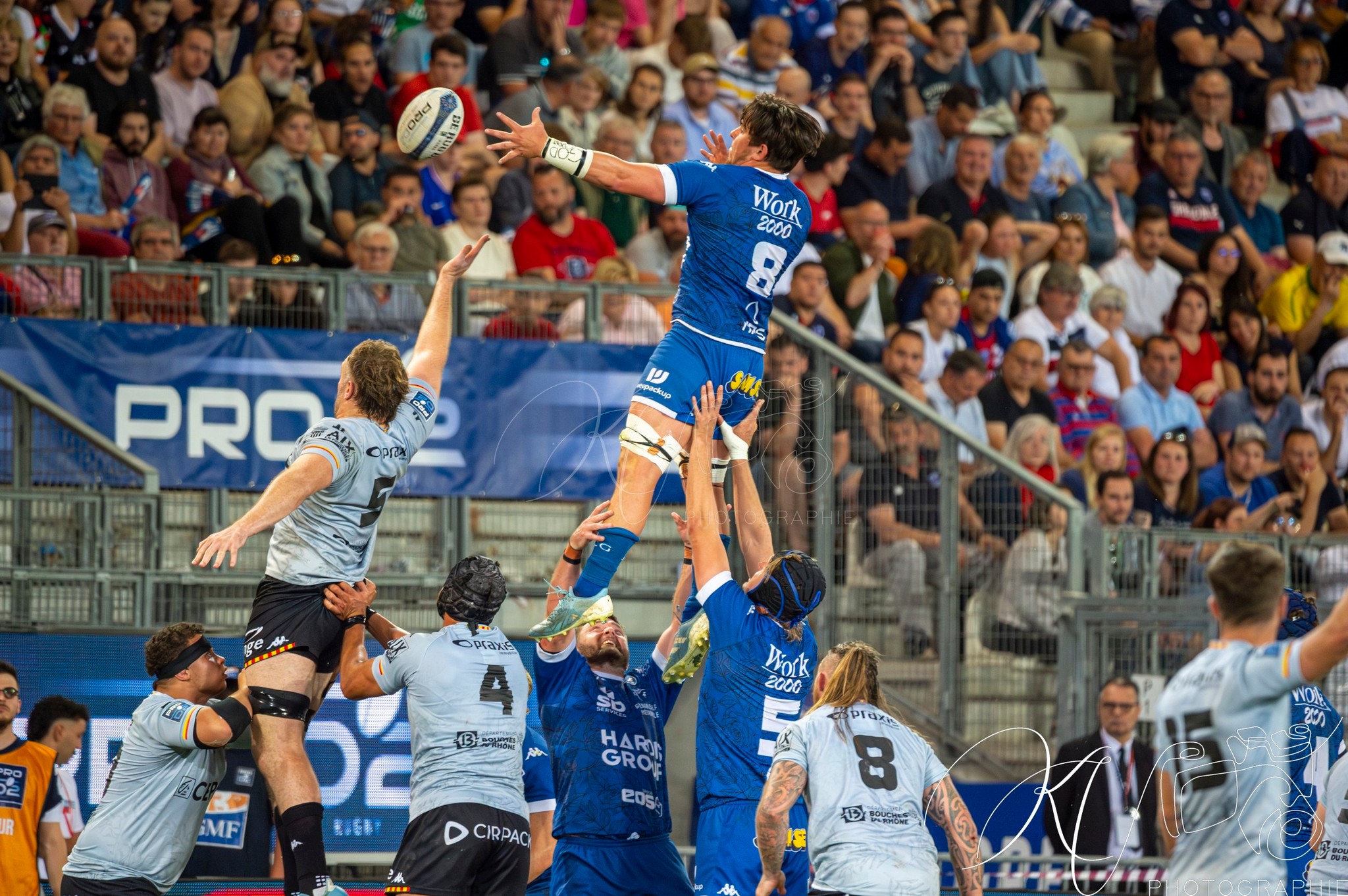  FC Grenoble Rugby - Provence - Rugby - FFR 2025 - PRO D2 -  1/2 Finale - Grenoble (38) vs (17) Provence (#PD225PD2GRPR5) Photo by: Karine Valentin | Siuxy Sports 2025-05-29