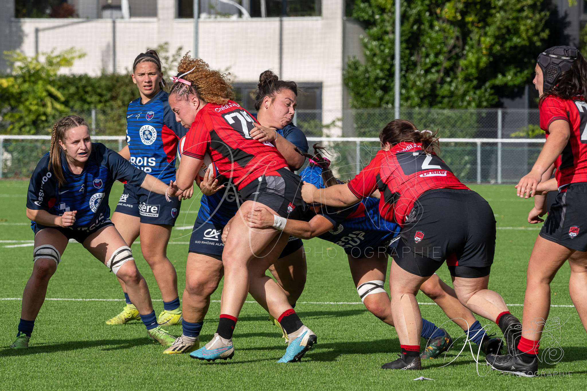  FC Grenoble Rugby - Lyon Olympique Universitaire - Rugby - FFR 2025 - Reserve Élite F - FC Grenoble vs Lyon Olympique Universitaire (#FFR25REFGL10) Photo by: Karine Valentin | Siuxy Sports 2025-10-05
