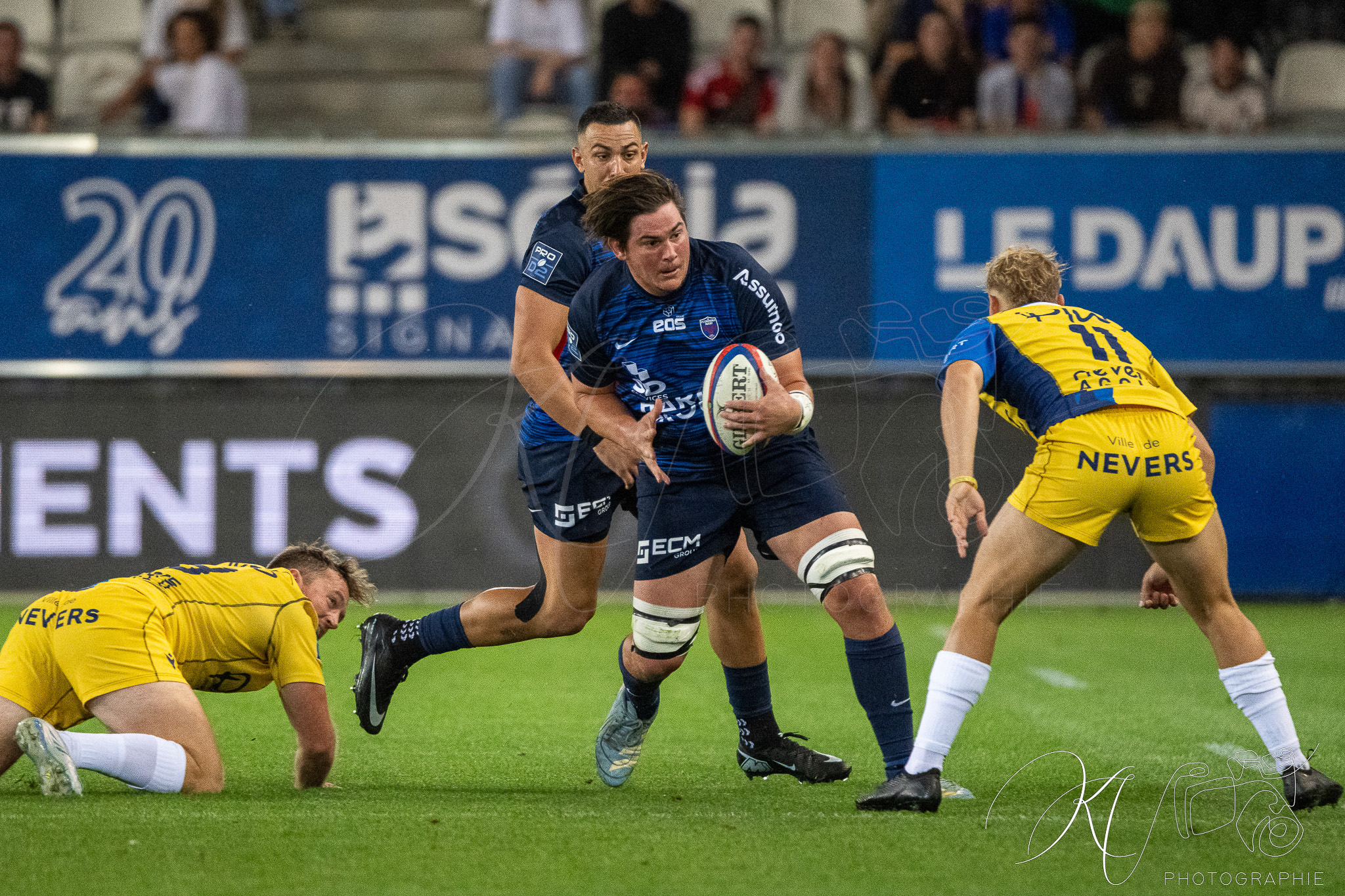  FC Grenoble Rugby - USON Nevers - Rugby - FFR 2025 - Pro D2 - Grenoble Rugby vs USON Nevers (#FFR25PD2GRUN9) Photo by: Karine Valentin | Siuxy Sports 2025-09-18